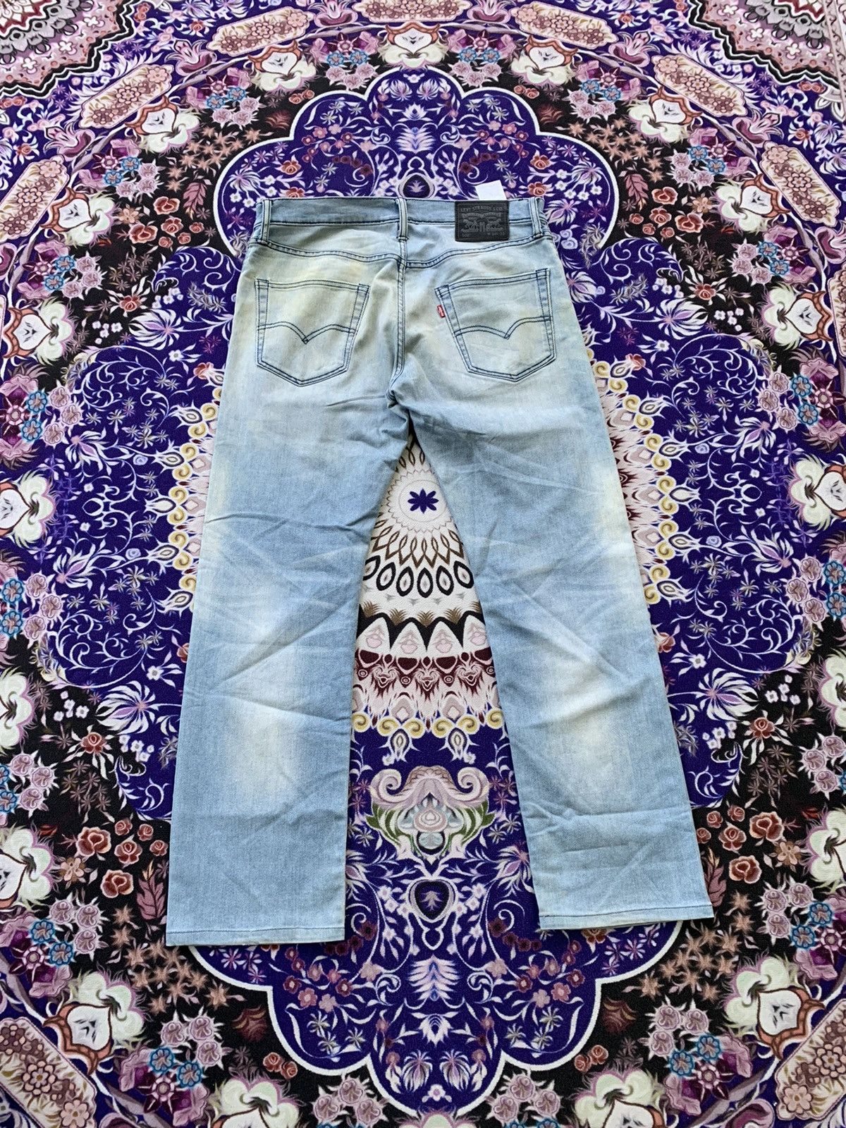 Levi's Vintage Clothing Levis 502 Faded Wash Denim Size US 35 - 10 Thumbnail