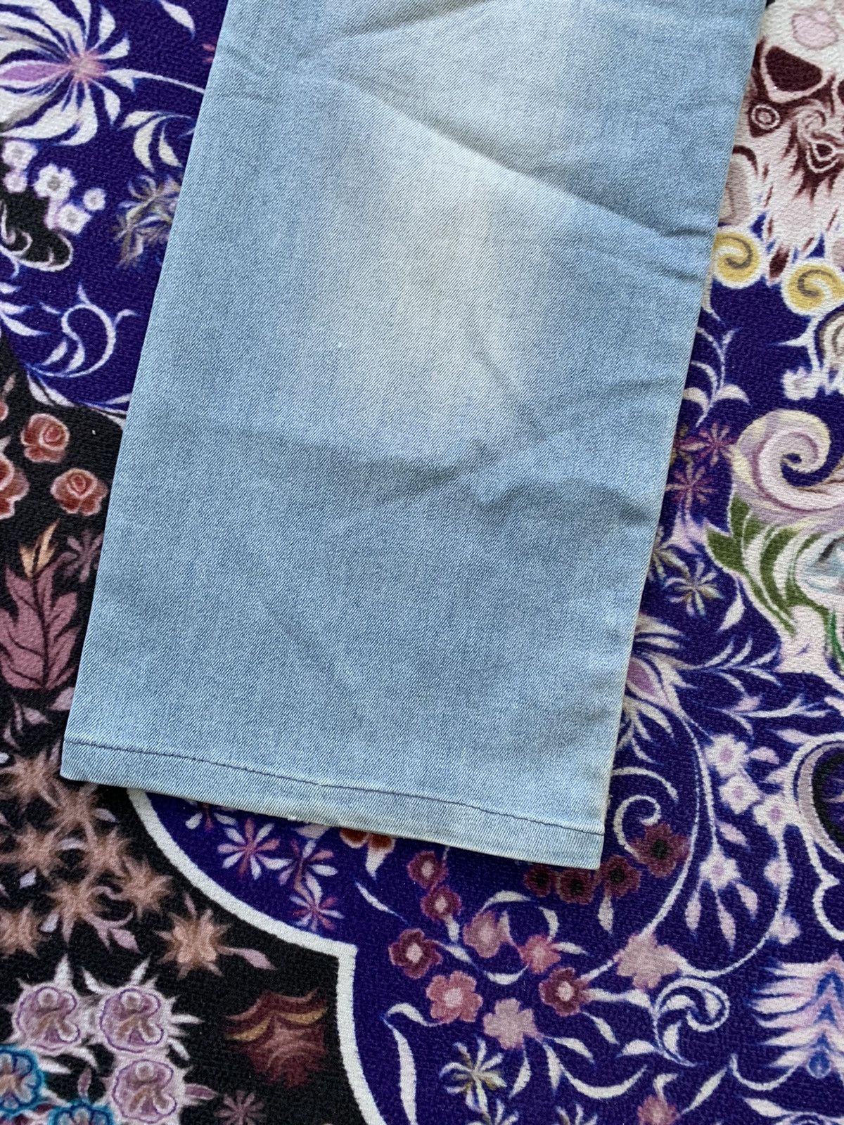 Levi's Vintage Clothing Levis 502 Faded Wash Denim Size US 35 - 11 Thumbnail