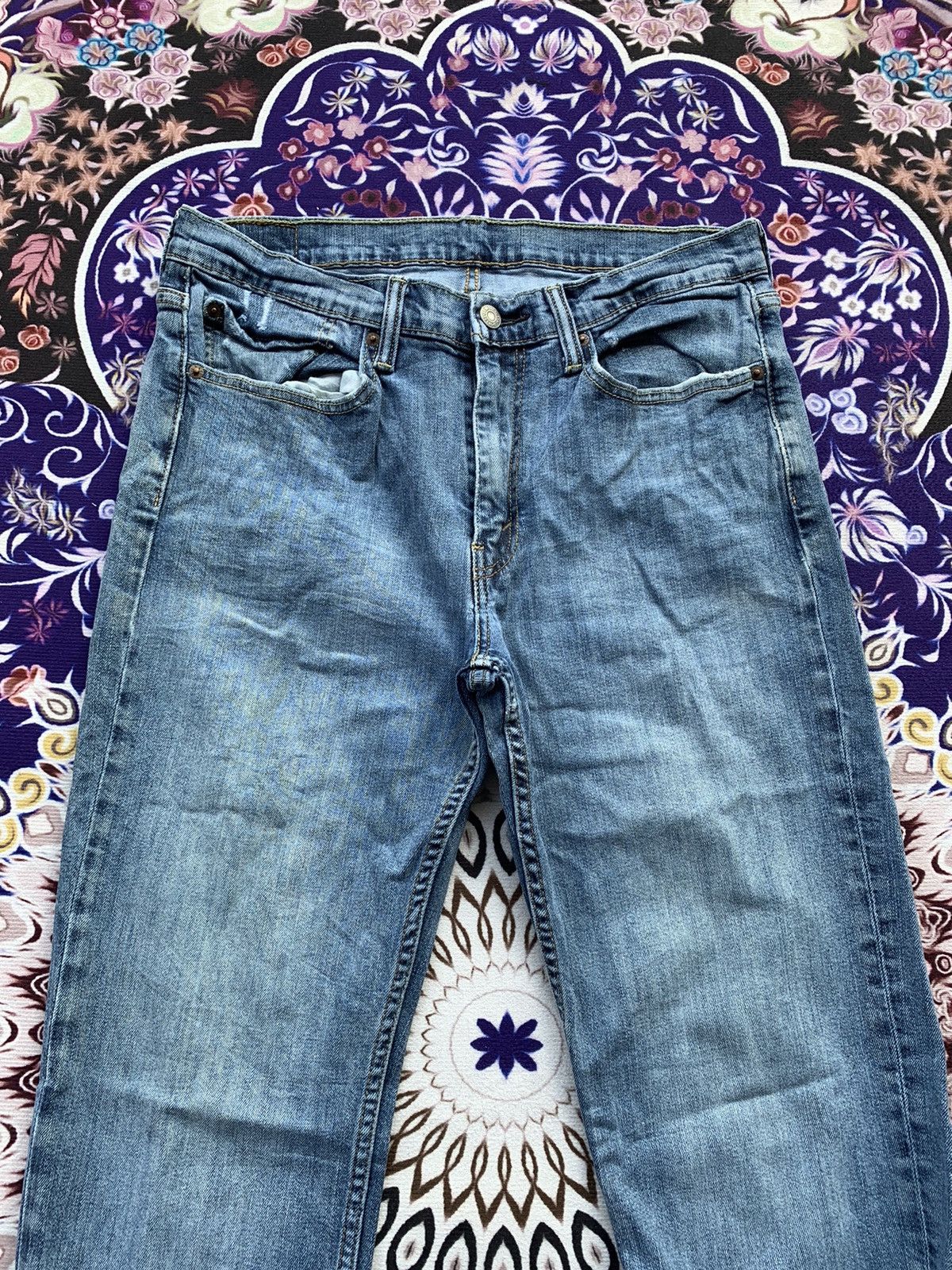 Other Levis Single R Faded Wash Denim Size US 34 / EU 50 - 3 Thumbnail