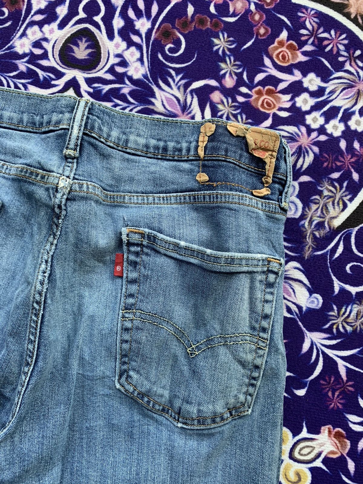 Other Levis Single R Faded Wash Denim Size US 34 / EU 50 - 10 Thumbnail