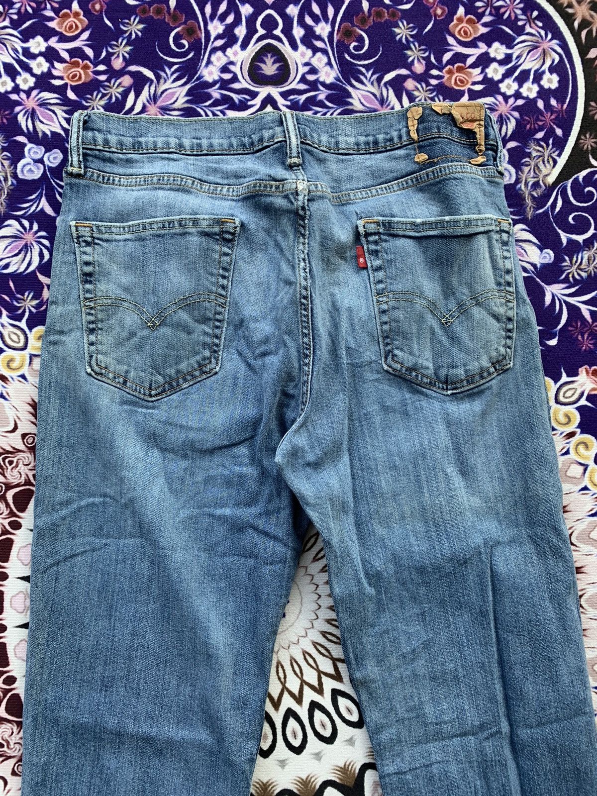 Other Levis Single R Faded Wash Denim Size US 34 / EU 50 - 9 Thumbnail