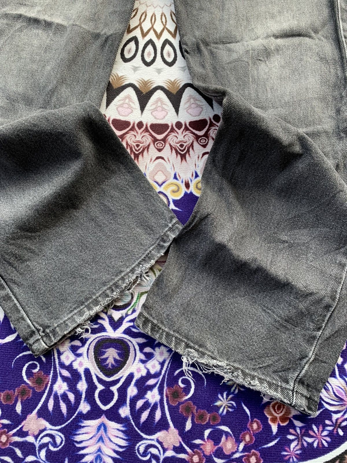 If Six Was Nine Vintage Levis 505 Faded Wash Denim Size US 34 / EU 50 - 3 Thumbnail