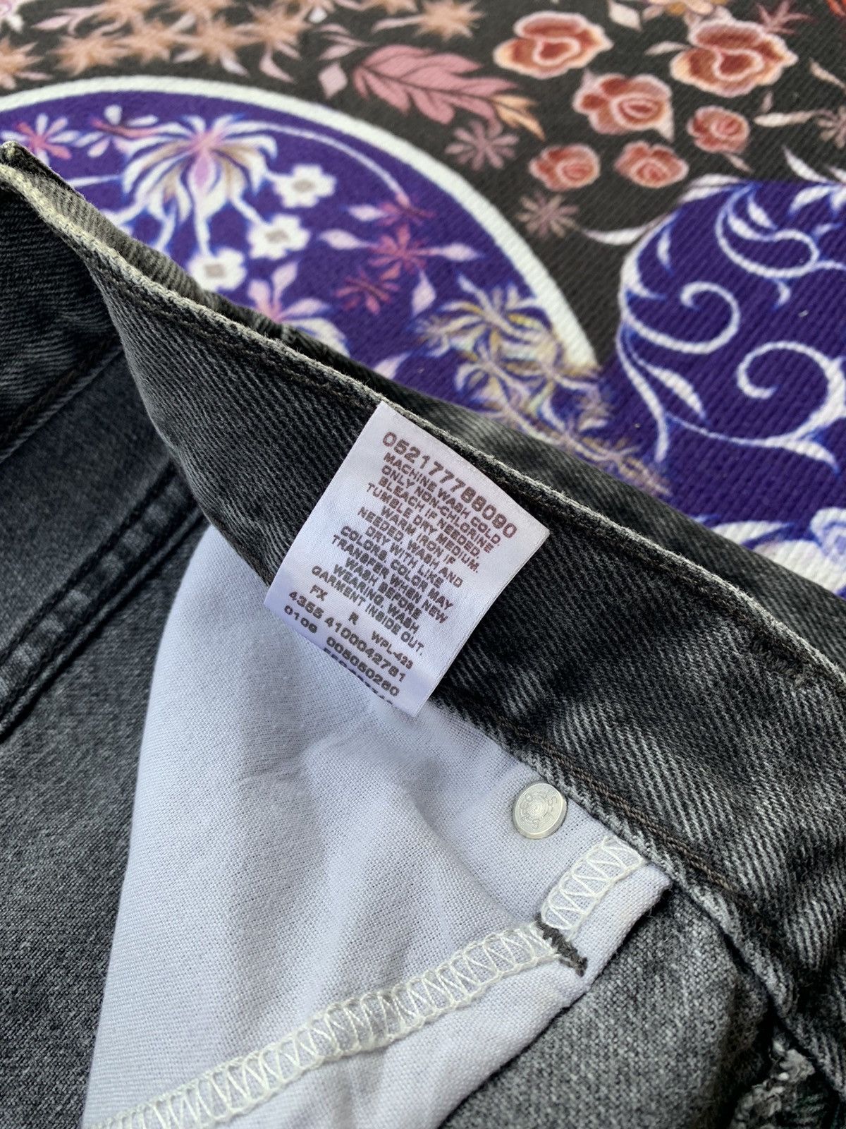 If Six Was Nine Vintage Levis 505 Faded Wash Denim Size US 34 / EU 50 - 8 Thumbnail