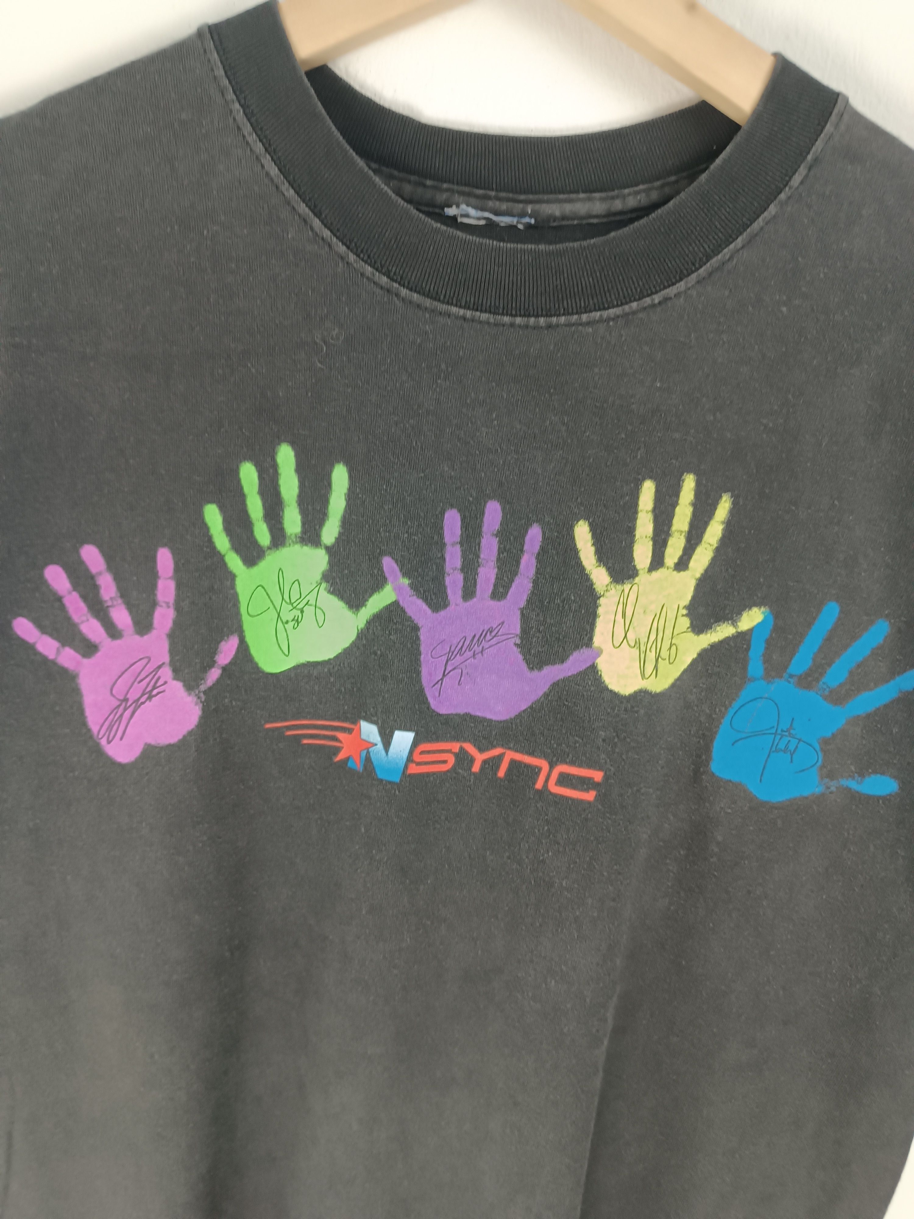 Band Tees VINTAGE Y2K NSYNC PLANET HOLLYWOOD (backstreet westlife) Size US L / EU 52-54 / 3 - 7 Thumbnail