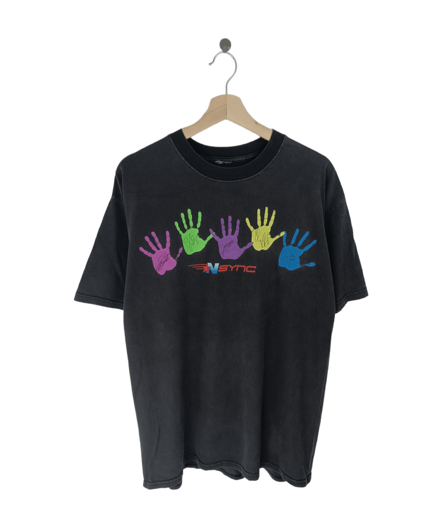Band Tees VINTAGE Y2K NSYNC PLANET HOLLYWOOD (backstreet westlife) Size US L / EU 52-54 / 3 - 1 Thumbnail
