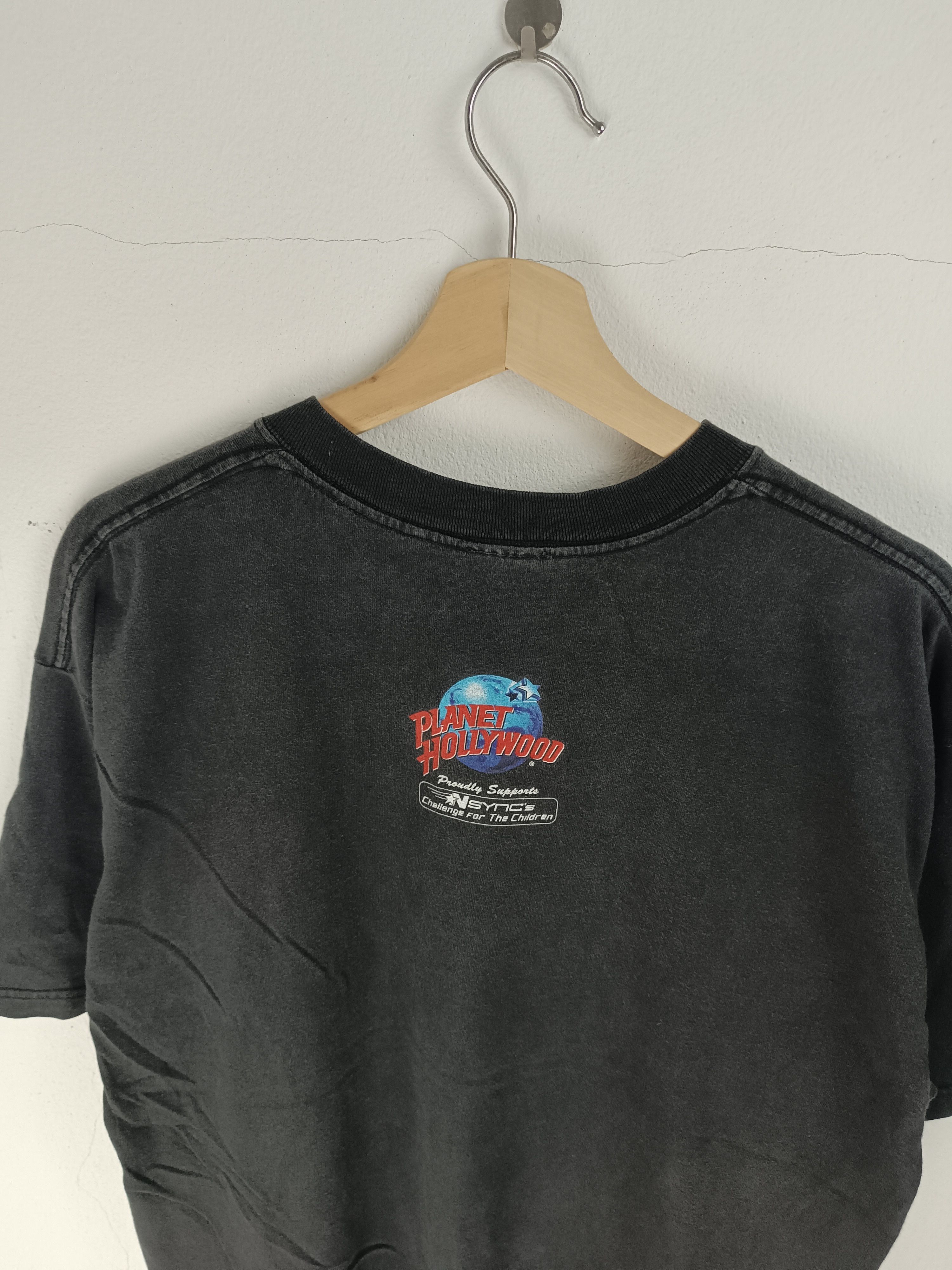 Band Tees VINTAGE Y2K NSYNC PLANET HOLLYWOOD (backstreet westlife) Size US L / EU 52-54 / 3 - 10 Thumbnail