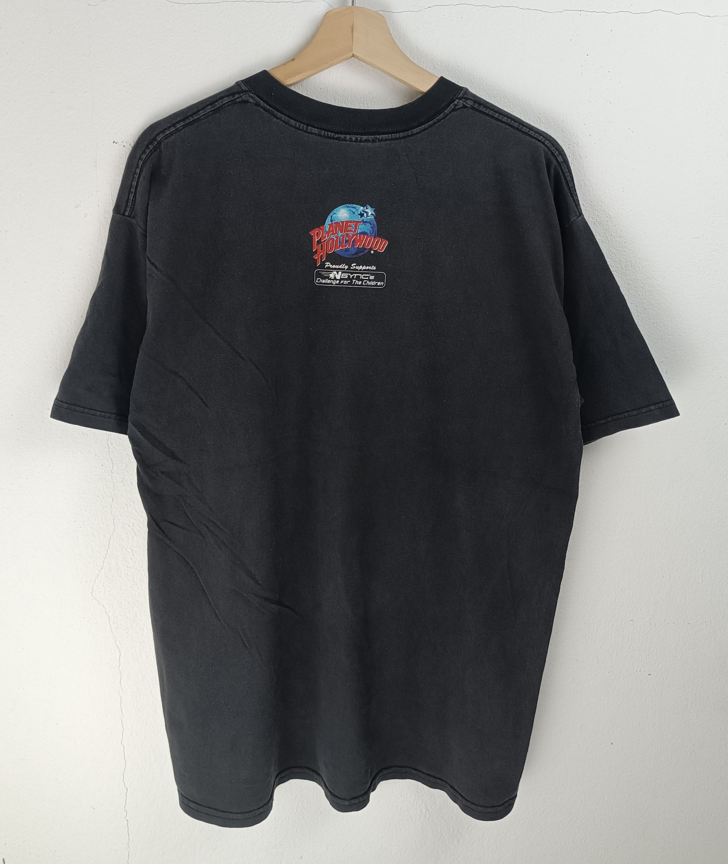 Band Tees VINTAGE Y2K NSYNC PLANET HOLLYWOOD (backstreet westlife) Size US L / EU 52-54 / 3 - 4 Thumbnail