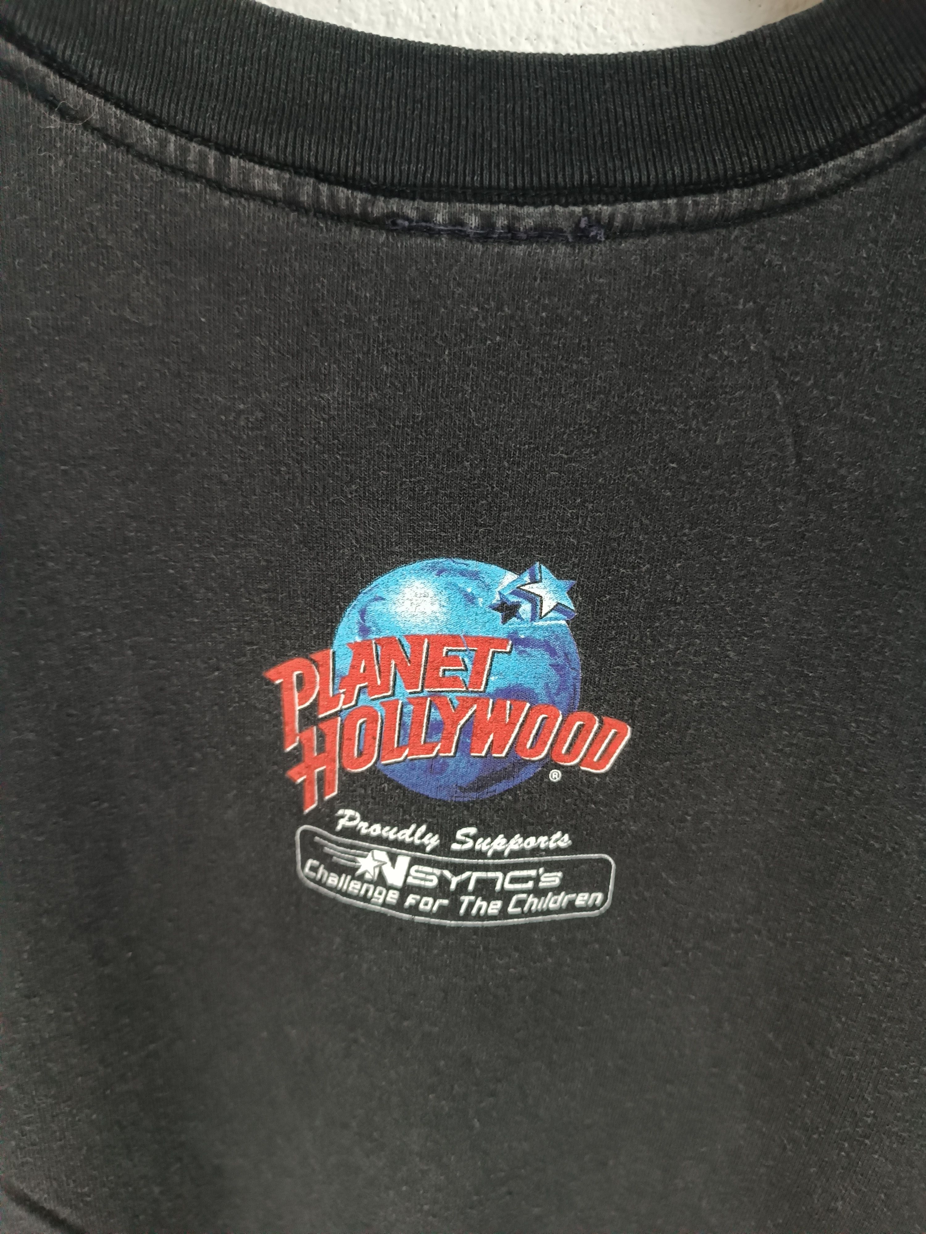 Band Tees VINTAGE Y2K NSYNC PLANET HOLLYWOOD (backstreet westlife) Size US L / EU 52-54 / 3 - 9 Thumbnail