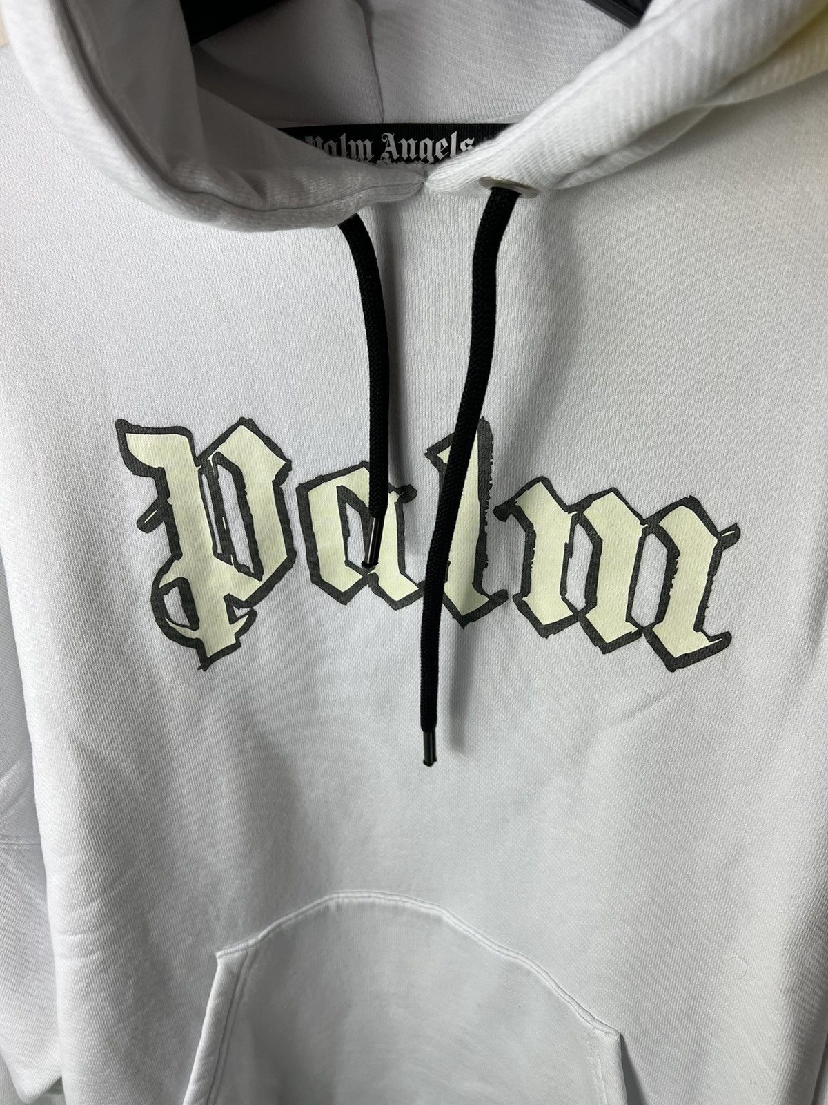 Palm Angels Palm Angels Logo Glow in the Dark Hoodie Size US XL / EU 56 / 4 - 5 Thumbnail