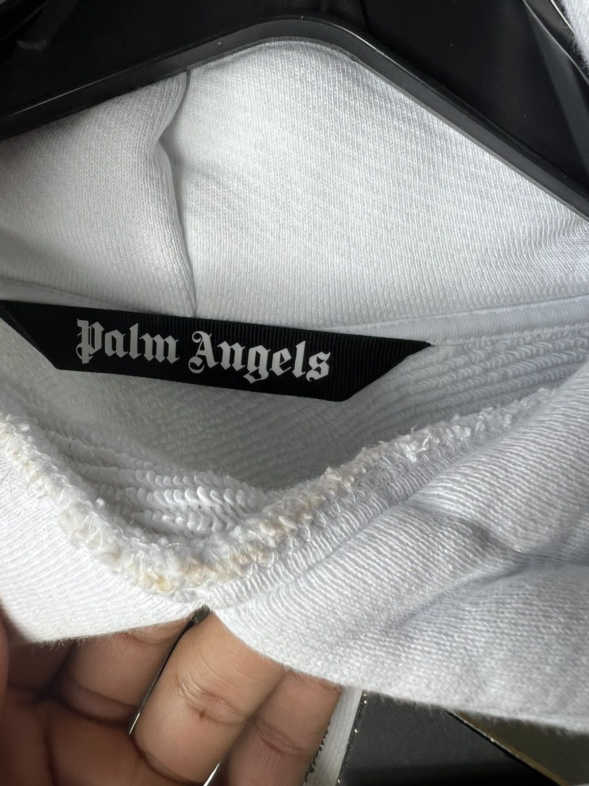 Palm Angels Palm Angels Logo Glow in the Dark Hoodie Size US XL / EU 56 / 4 - 6 Thumbnail