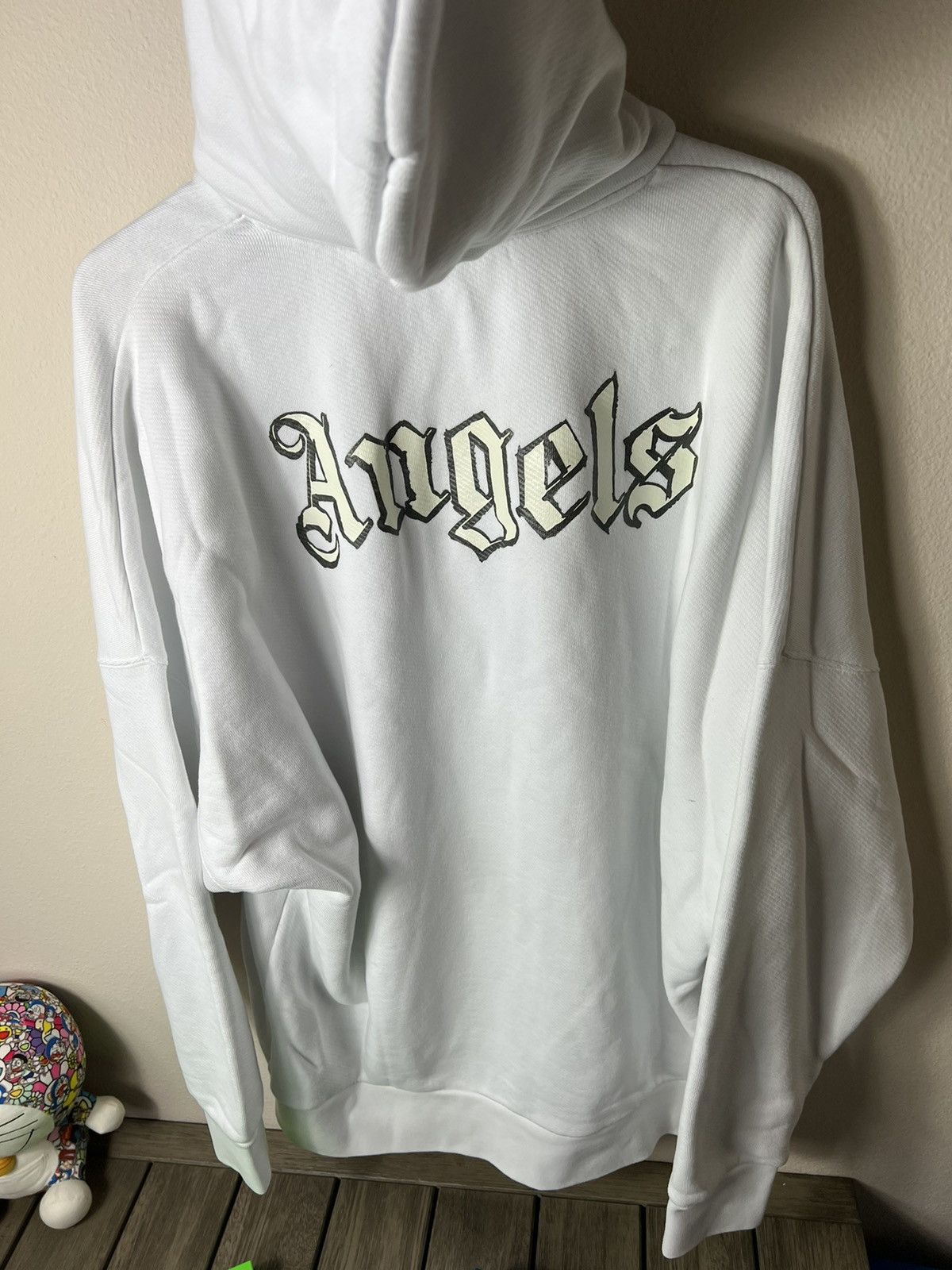 Palm Angels Palm Angels Logo Glow in the Dark Hoodie Size US XL / EU 56 / 4 - 3 Thumbnail