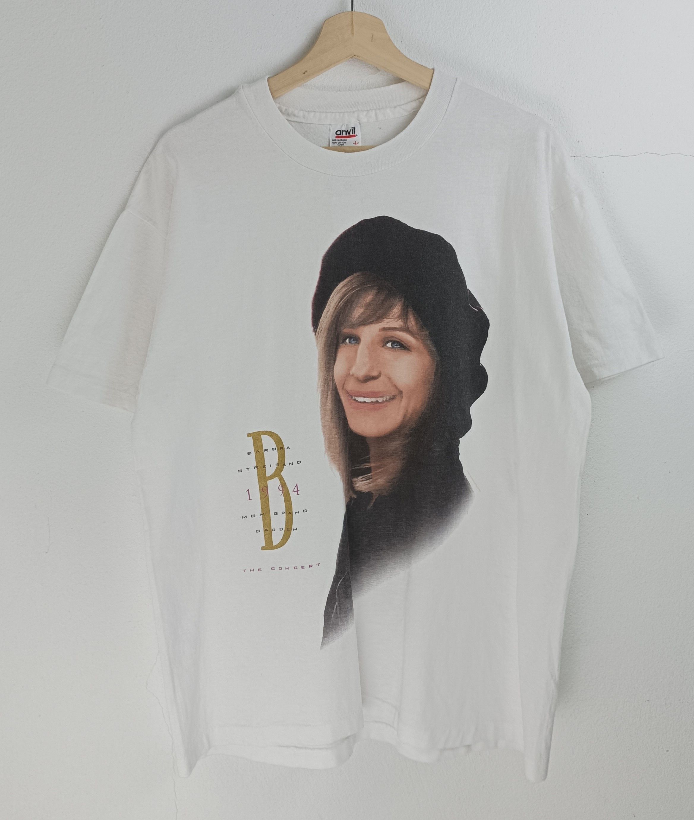 Other VINTAGE '94 BARBRA STREISAND IN CONCERT TEE Size US L / EU 52-54 / 3 - 3 Thumbnail