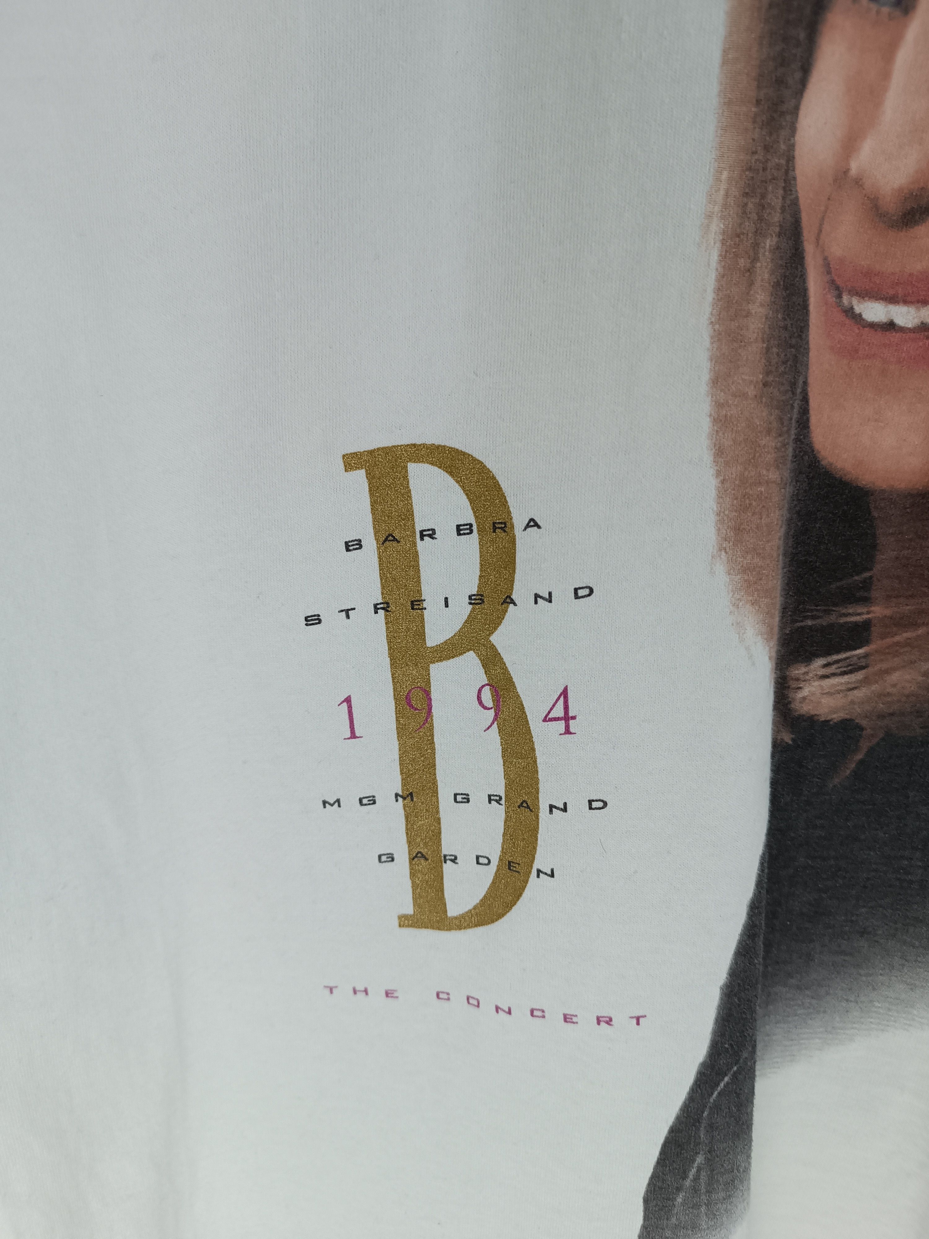 Other VINTAGE '94 BARBRA STREISAND IN CONCERT TEE Size US L / EU 52-54 / 3 - 8 Thumbnail