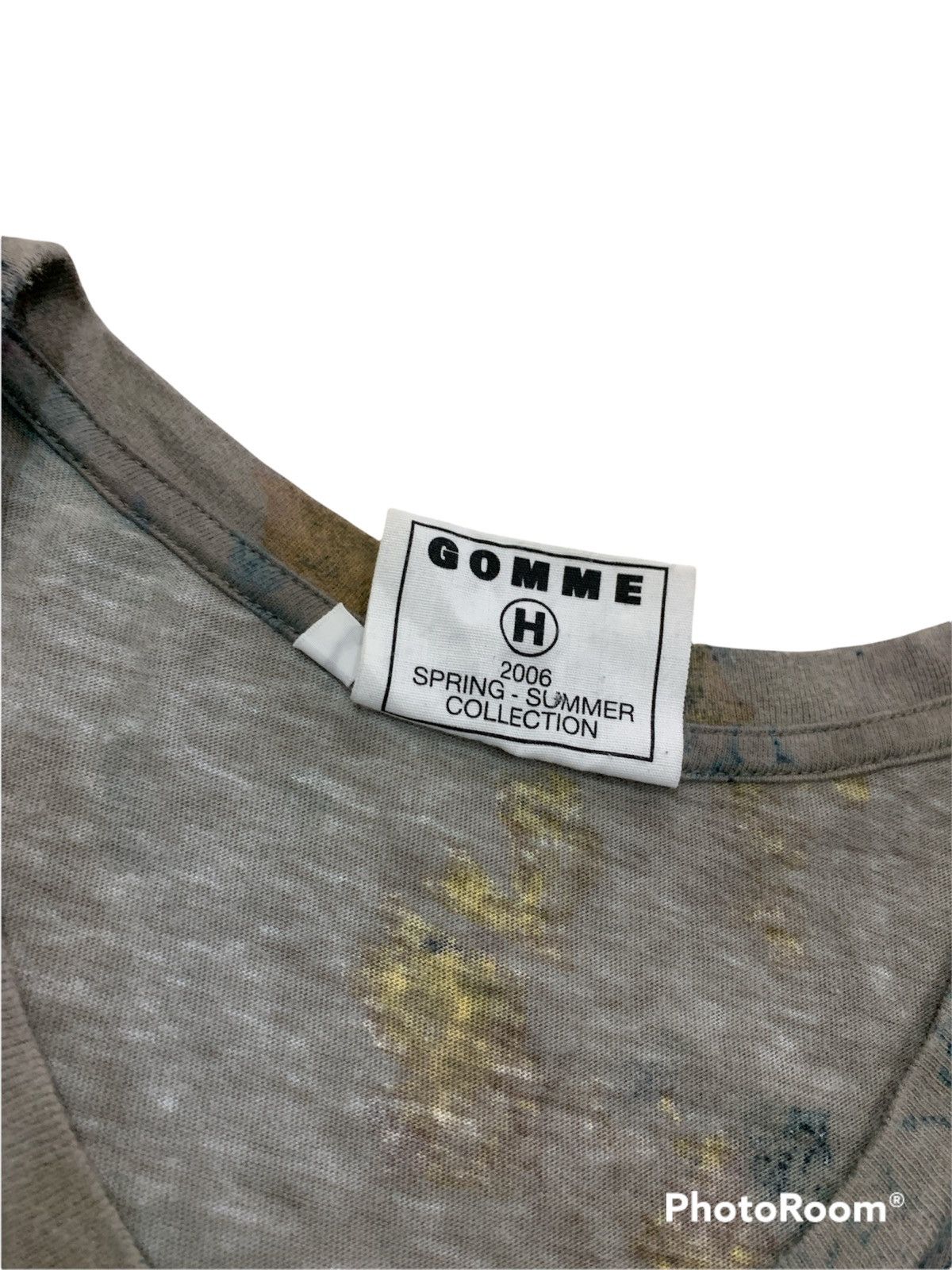 gomme DISTRESSED PRINTED SHIRT HIROSHIGE MAKI EX YOHJI DESIGNER Size US S / EU 44-46 / 1 - 6 Thumbnail
