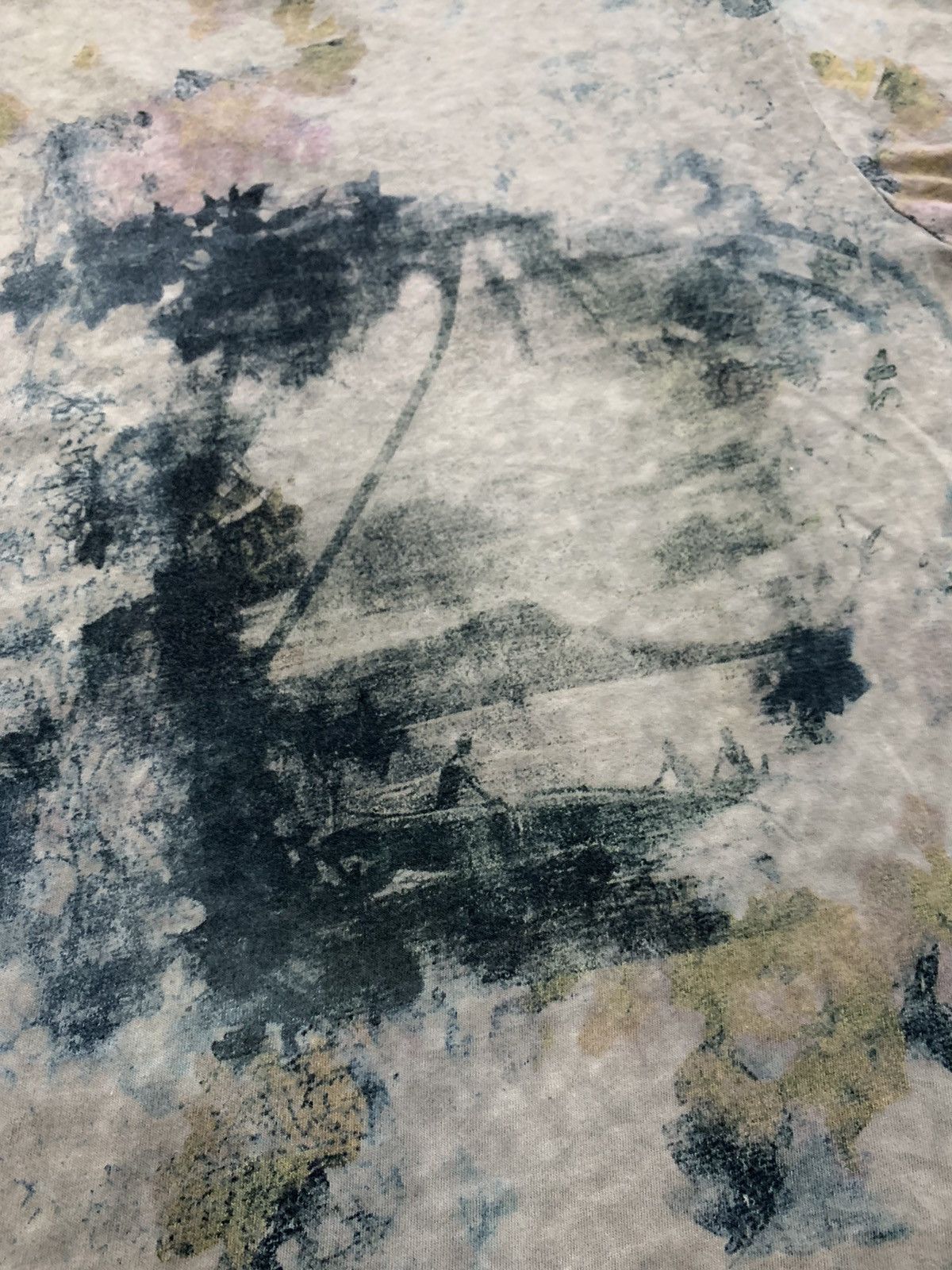 gomme DISTRESSED PRINTED SHIRT HIROSHIGE MAKI EX YOHJI DESIGNER Size US S / EU 44-46 / 1 - 7 Thumbnail