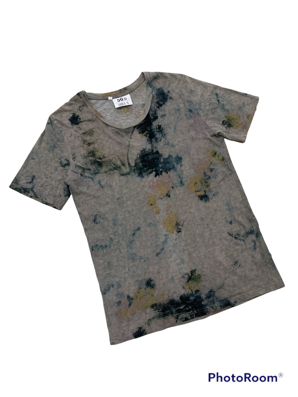 gomme DISTRESSED PRINTED SHIRT HIROSHIGE MAKI EX YOHJI DESIGNER Size US S / EU 44-46 / 1 - 2 Thumbnail