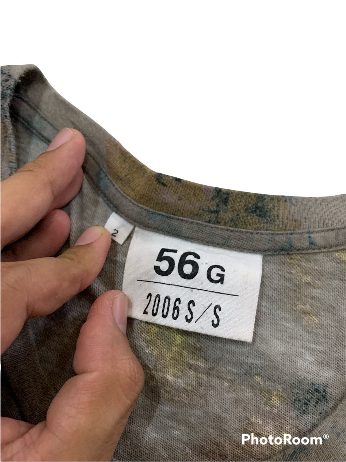 gomme DISTRESSED PRINTED SHIRT HIROSHIGE MAKI EX YOHJI DESIGNER Size US S / EU 44-46 / 1 - 5 Thumbnail