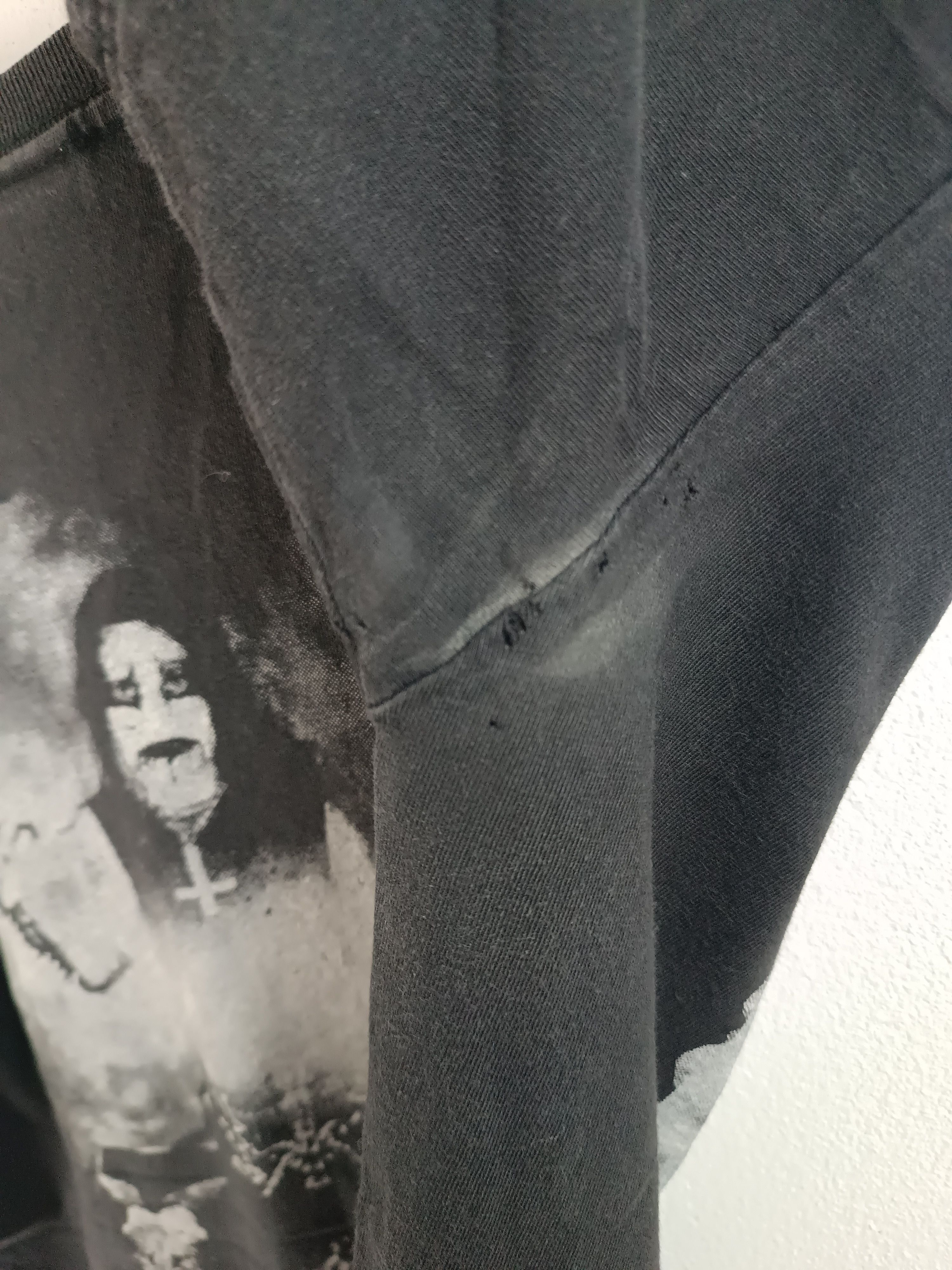 Band Tees THRASHED FADED VINTAGE THRASHED DISTRESSED FORAS METAL TEE Size US M / EU 48-50 / 2 - 14 Thumbnail