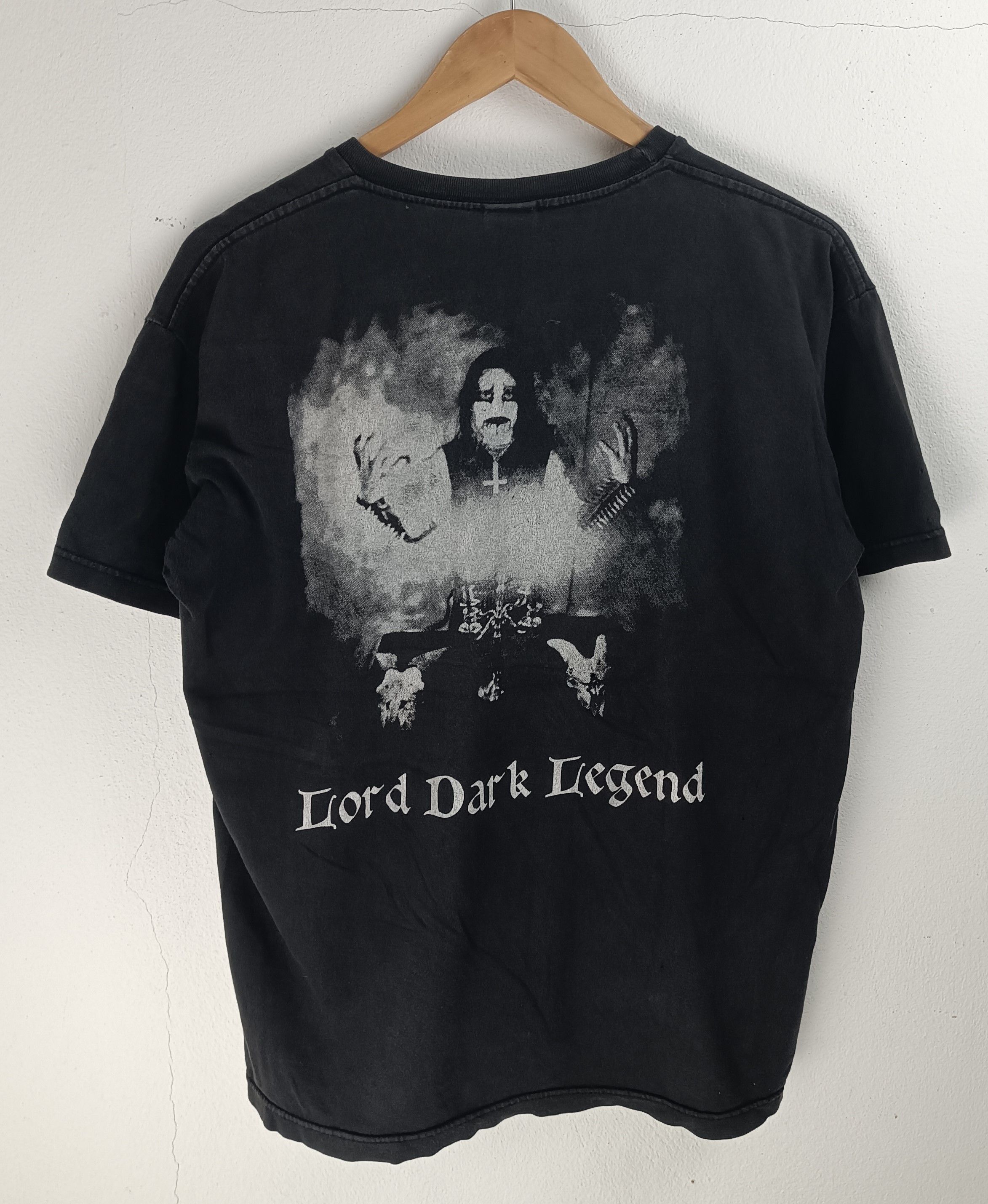Band Tees THRASHED FADED VINTAGE THRASHED DISTRESSED FORAS METAL TEE Size US M / EU 48-50 / 2 - 10 Thumbnail