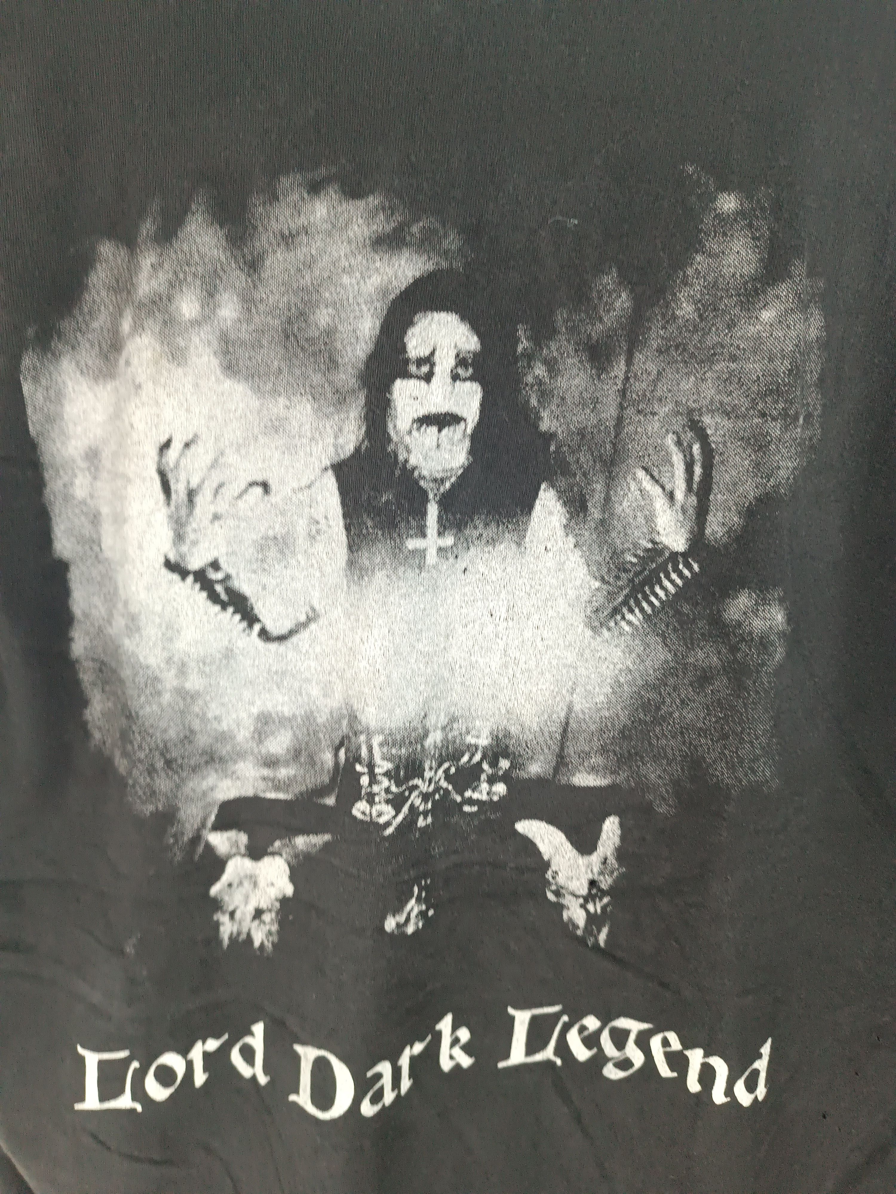 Band Tees THRASHED FADED VINTAGE THRASHED DISTRESSED FORAS METAL TEE Size US M / EU 48-50 / 2 - 11 Thumbnail