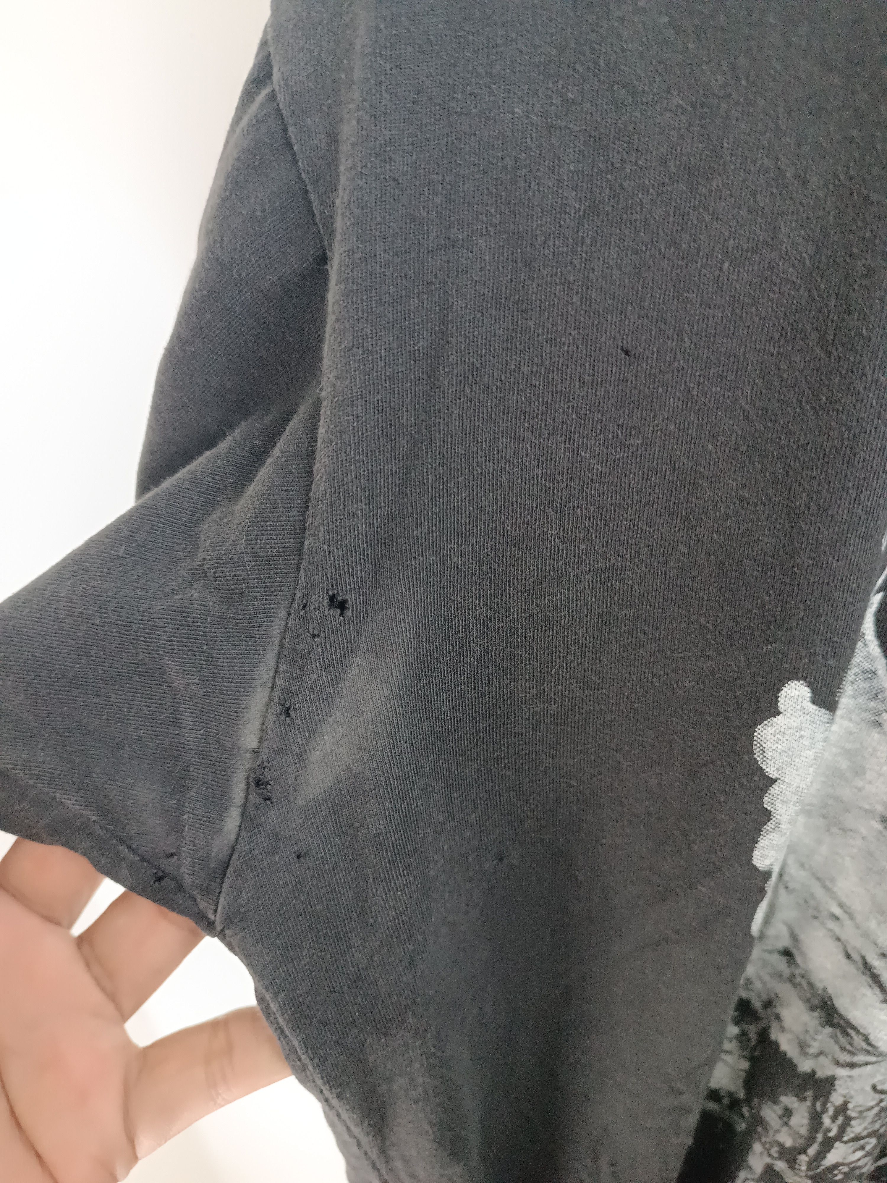 Band Tees THRASHED FADED VINTAGE THRASHED DISTRESSED FORAS METAL TEE Size US M / EU 48-50 / 2 - 9 Thumbnail
