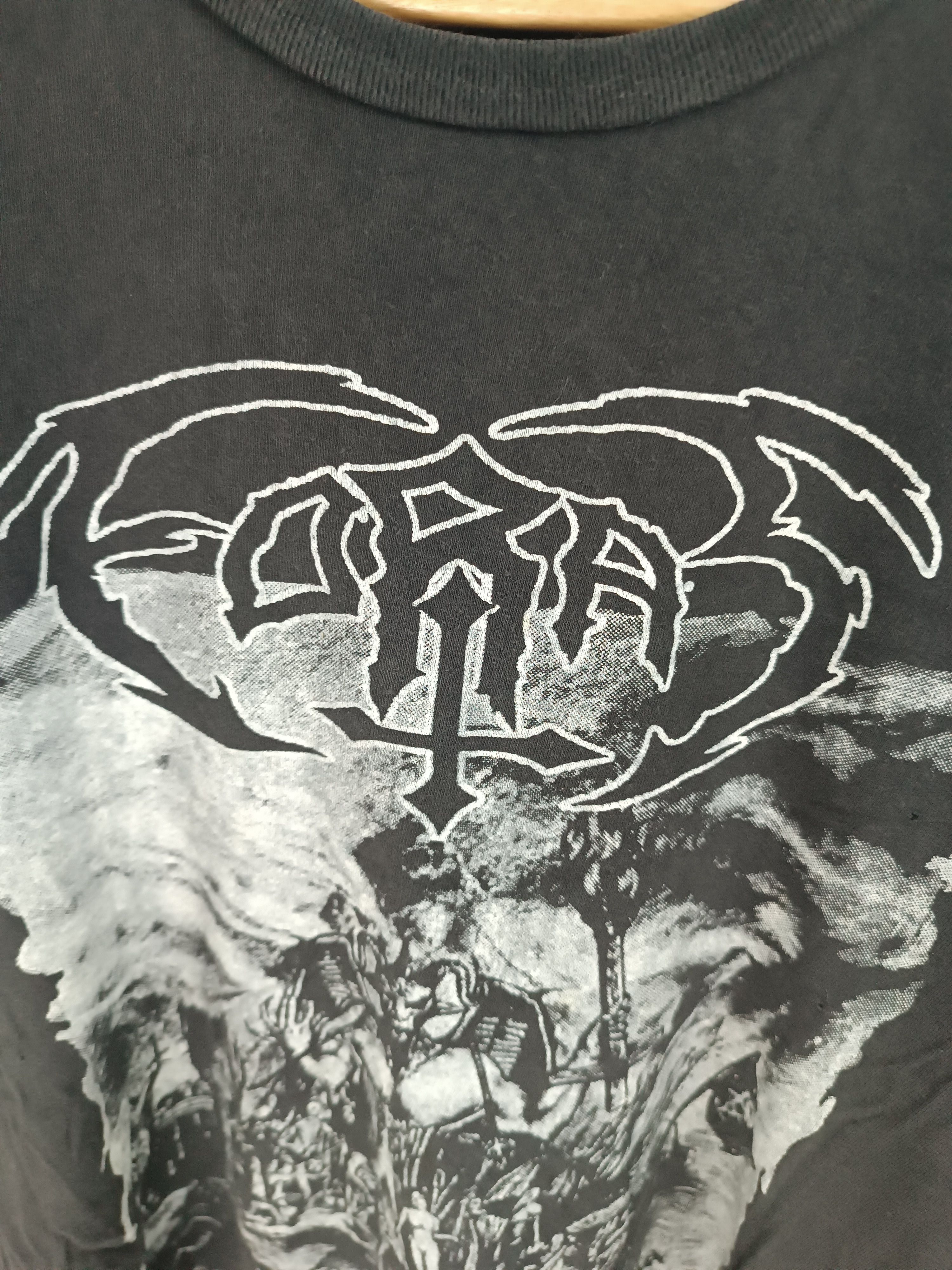 Band Tees THRASHED FADED VINTAGE THRASHED DISTRESSED FORAS METAL TEE Size US M / EU 48-50 / 2 - 5 Thumbnail