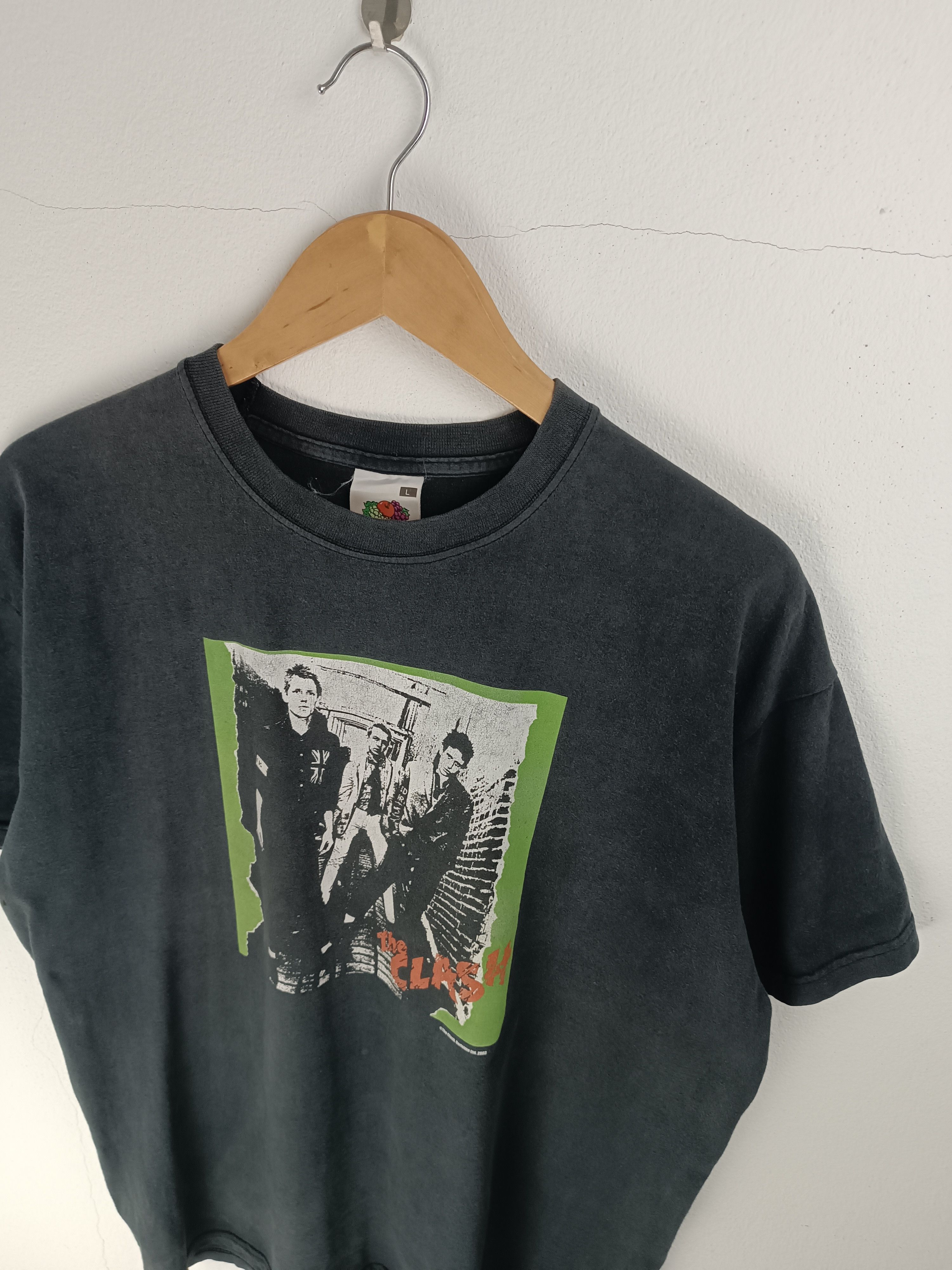 Band Tees VINTAGE '03 THE CLASH PUNK ROCK CASBAH KENNEDYS Size US L / EU 52-54 / 3 - 10 Thumbnail