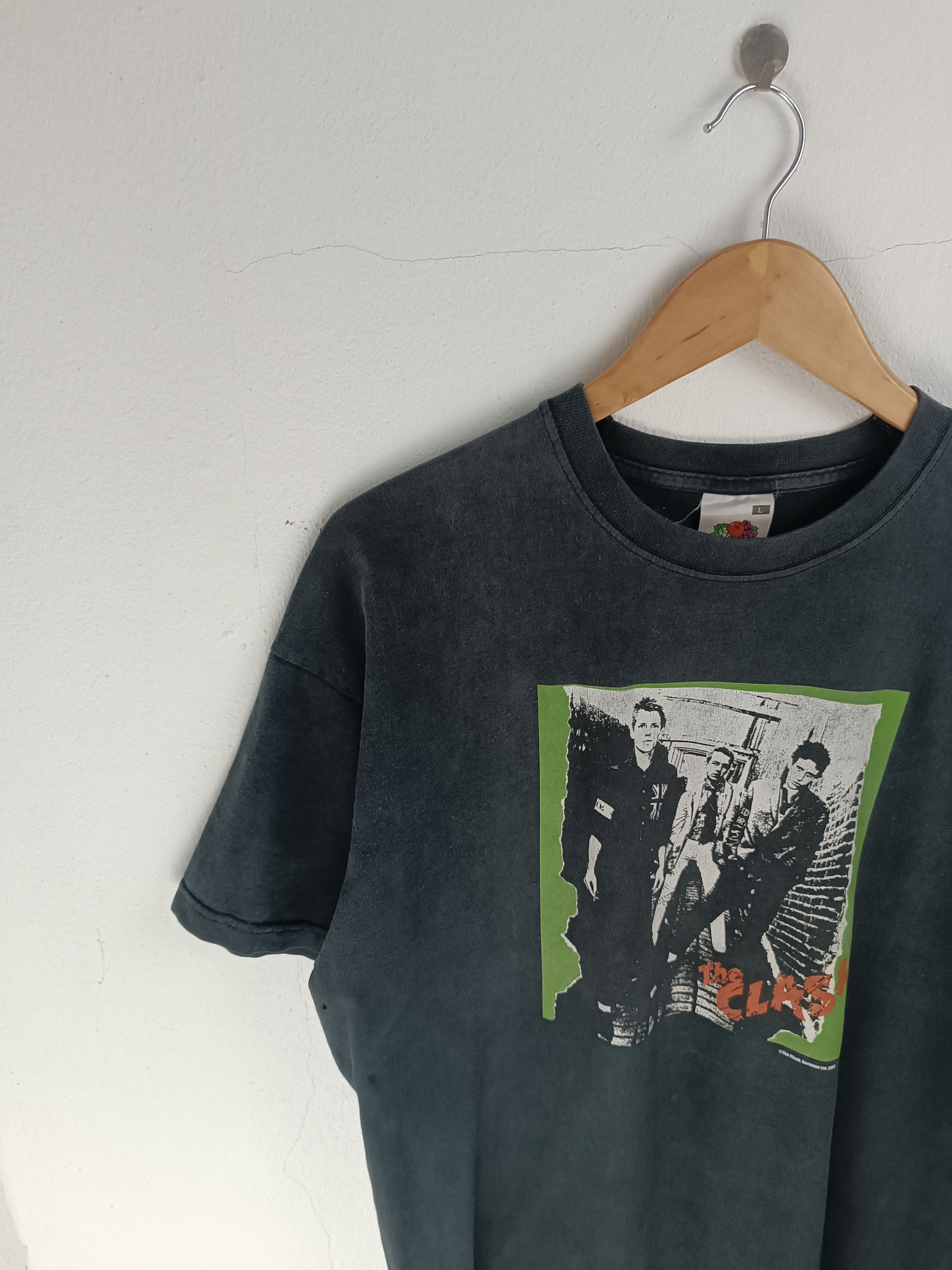 Band Tees VINTAGE '03 THE CLASH PUNK ROCK CASBAH KENNEDYS Size US L / EU 52-54 / 3 - 9 Thumbnail