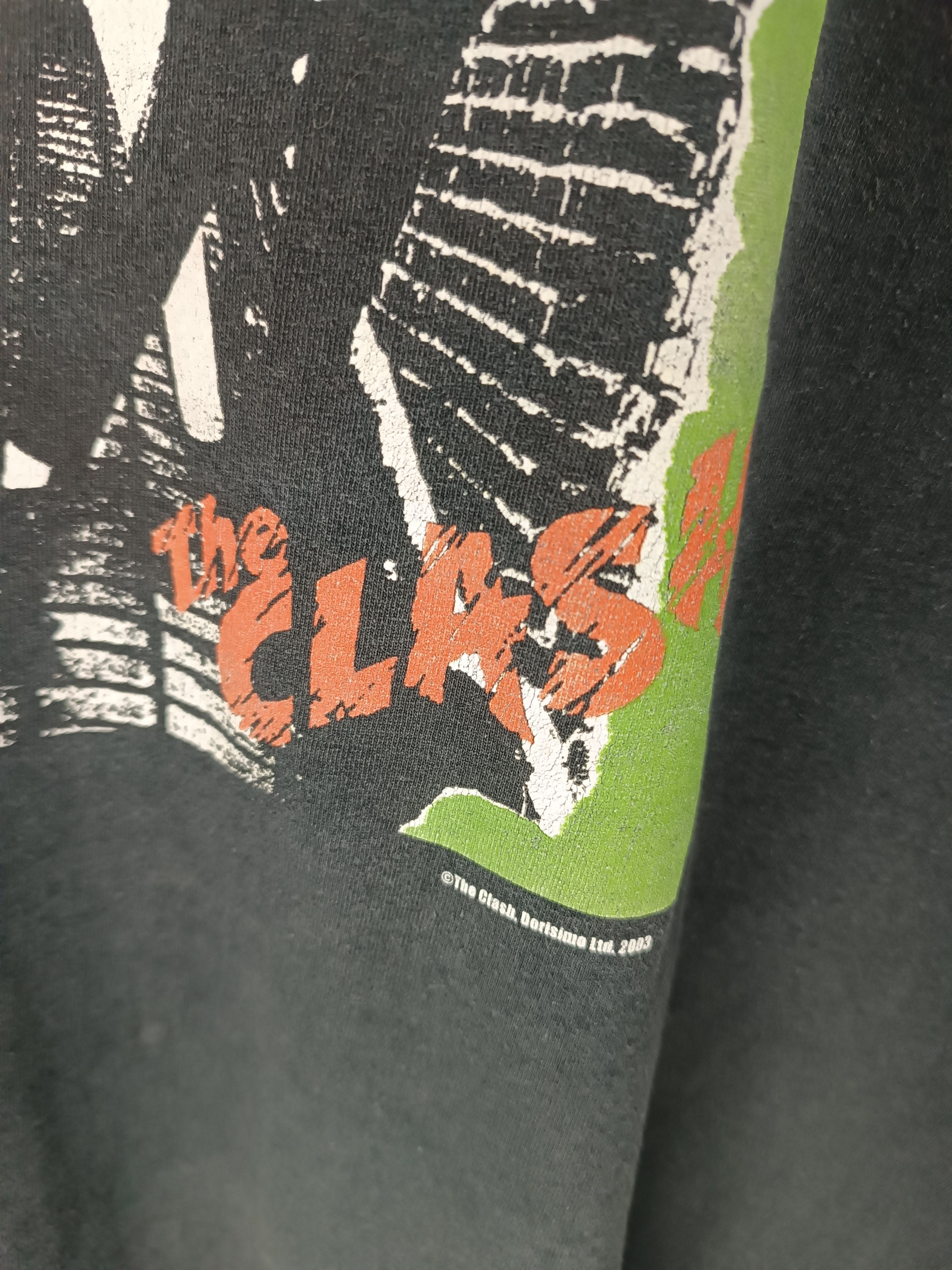 Band Tees VINTAGE '03 THE CLASH PUNK ROCK CASBAH KENNEDYS Size US L / EU 52-54 / 3 - 12 Thumbnail