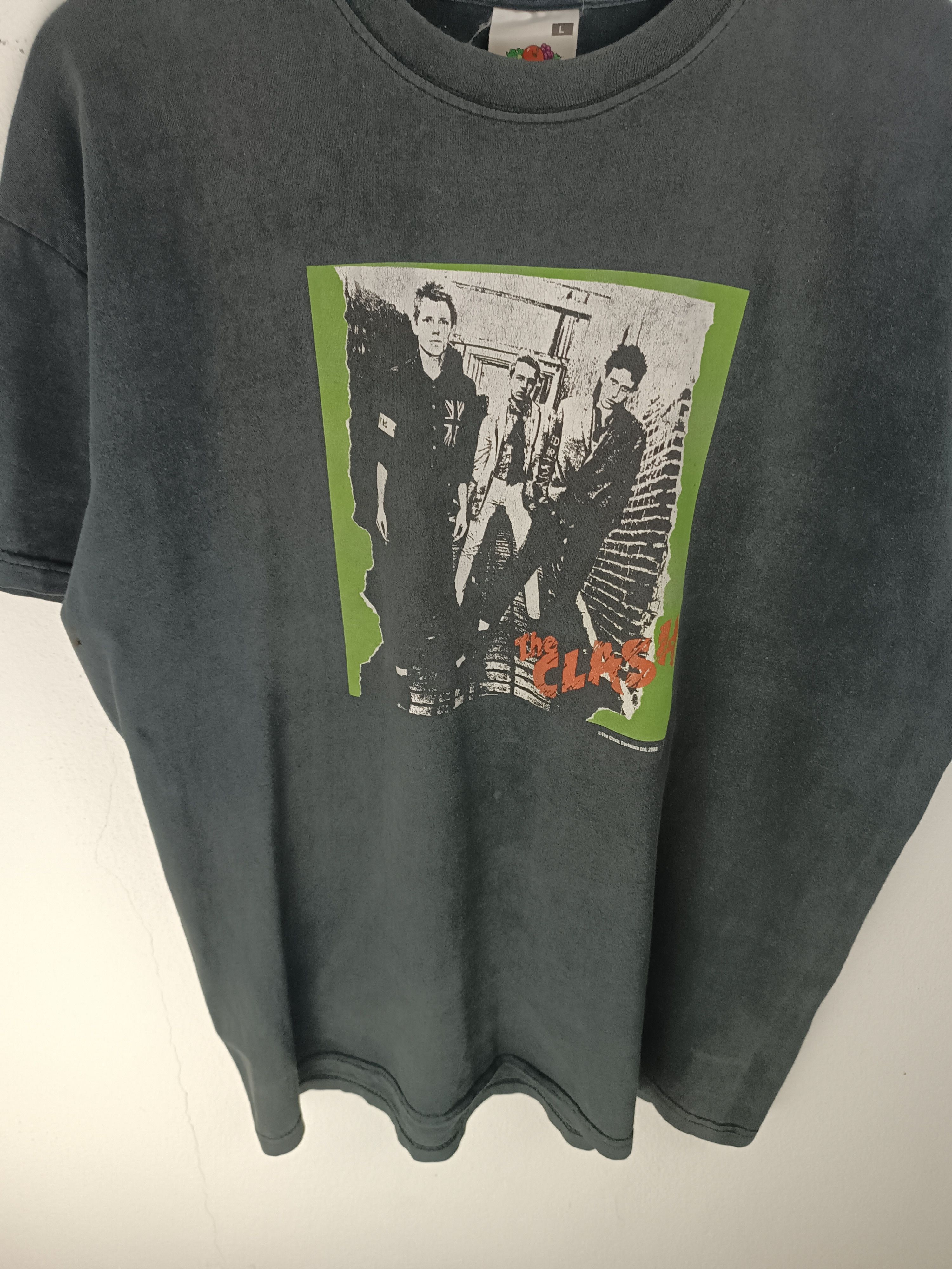 Band Tees VINTAGE '03 THE CLASH PUNK ROCK CASBAH KENNEDYS Size US L / EU 52-54 / 3 - 6 Thumbnail
