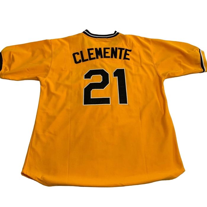 NWT Roberto Clemente Jersey Mitchell & Ness Cooperstown Coll Pirates Size 52
