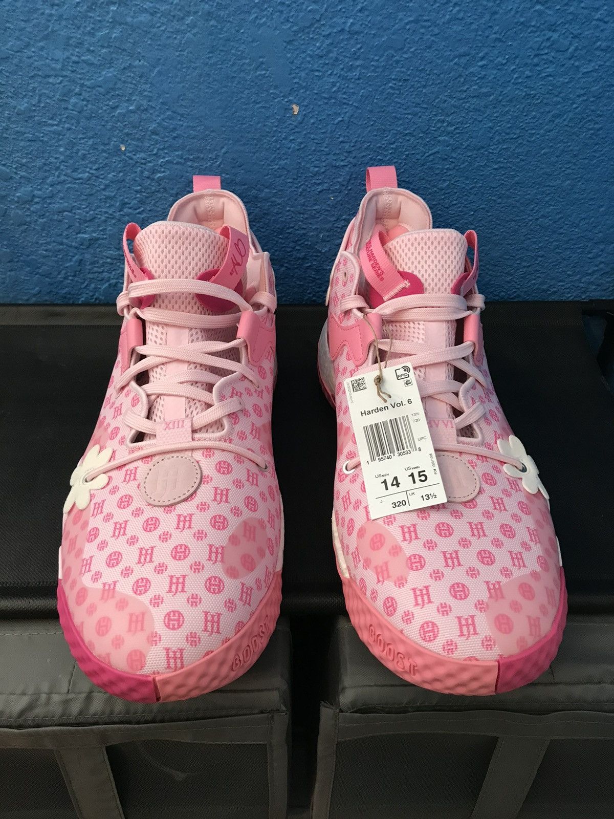 ADIDAS - Harden Vol.6 Pink Monogram Adidas Harden Vol. 6  main image 4