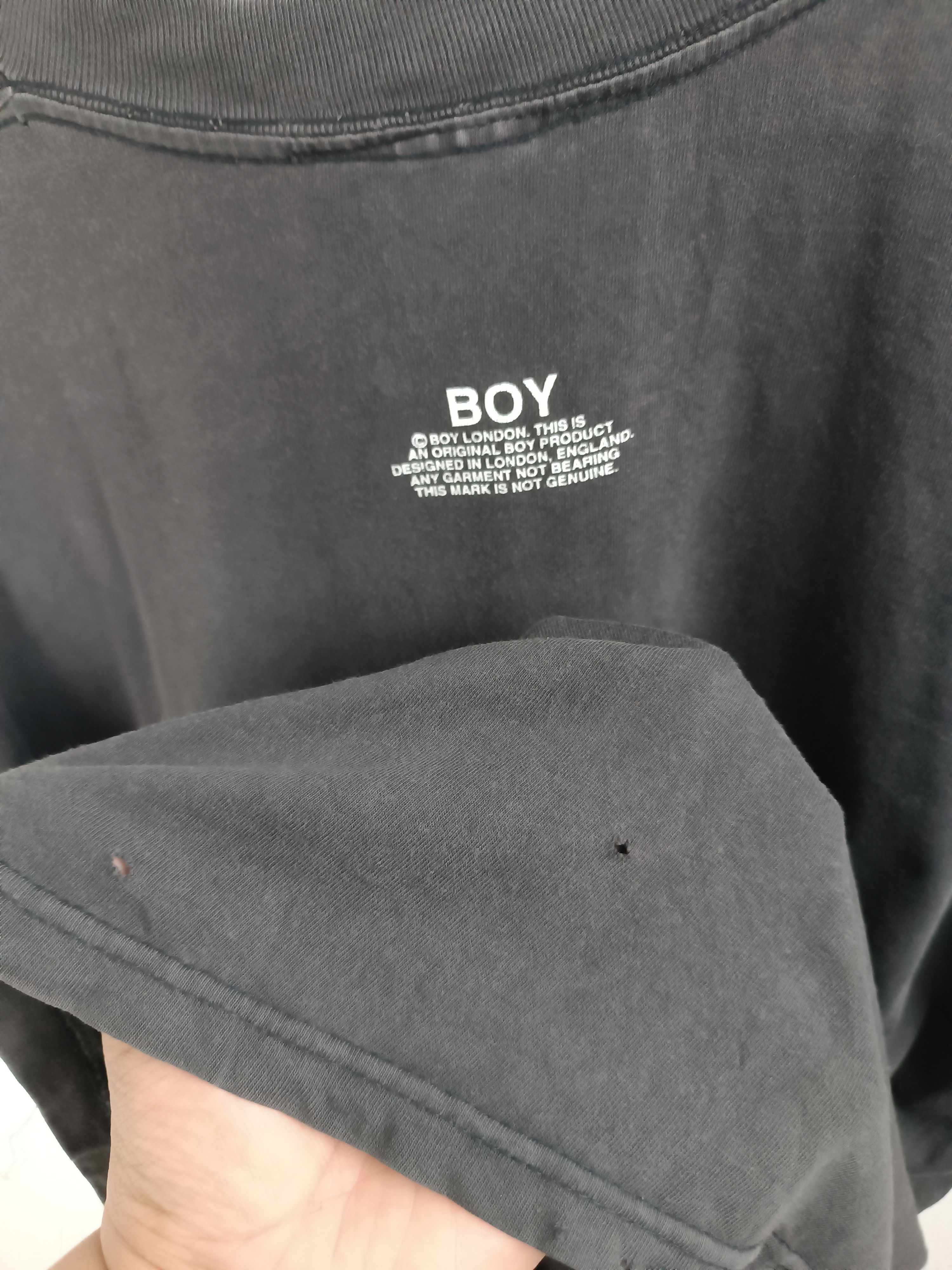 Boy London 🔥RARE🔥VINTAGE 90'S BOY LONDON DISTRESSED TEE Size US XL / EU 56 / 4 - 16 Thumbnail