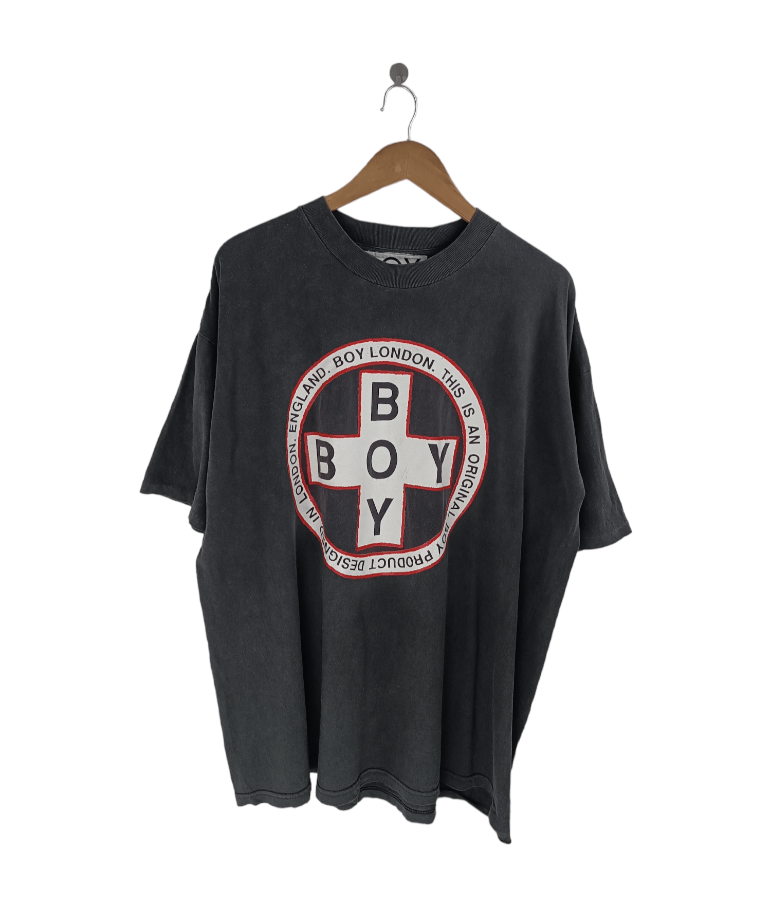 🔥RARE🔥VINTAGE 90'S BOY LONDON DISTRESSED TEE