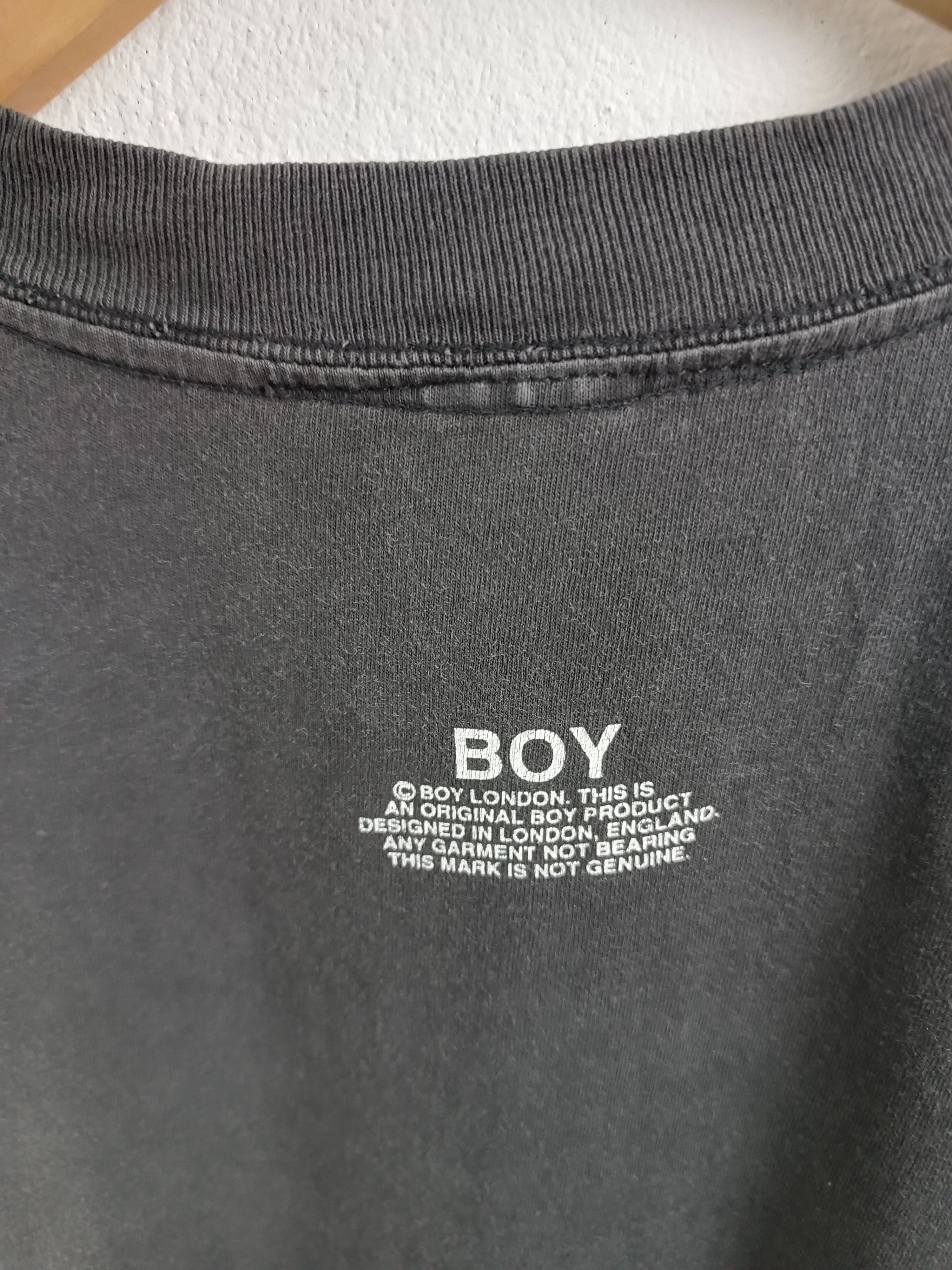 Boy London 🔥RARE🔥VINTAGE 90'S BOY LONDON DISTRESSED TEE Size US XL / EU 56 / 4 - 5 Thumbnail
