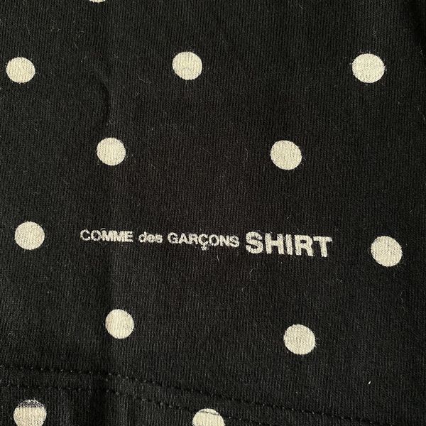 Supreme x COMME DES GARCONS SHIRT Polka Dot Box Logo Tee Size S