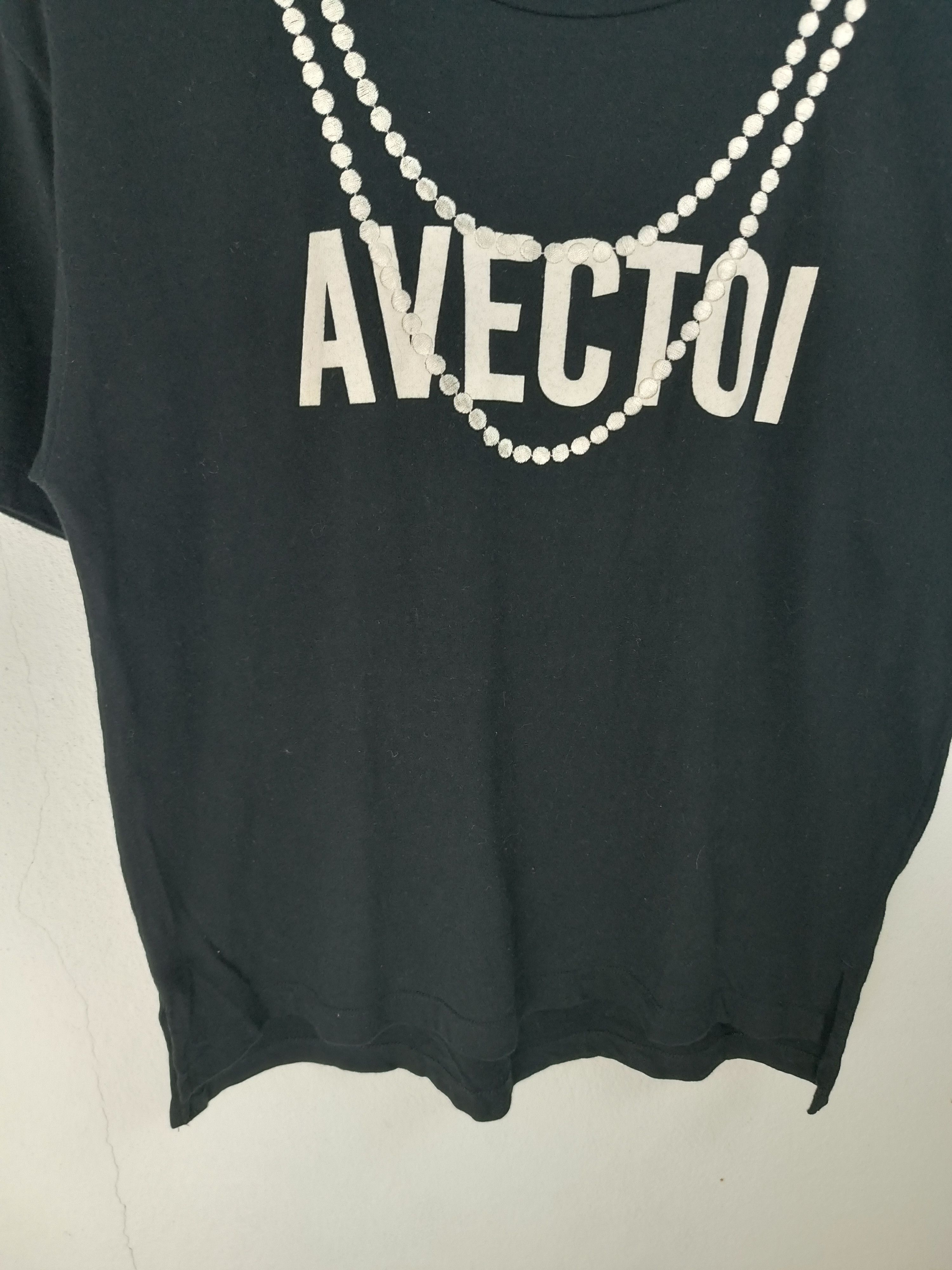 Japanese Brand AVECTOI AQUA LEAF EMBROIDERY TEE Size S / US 4 / IT 40 - 7 Thumbnail