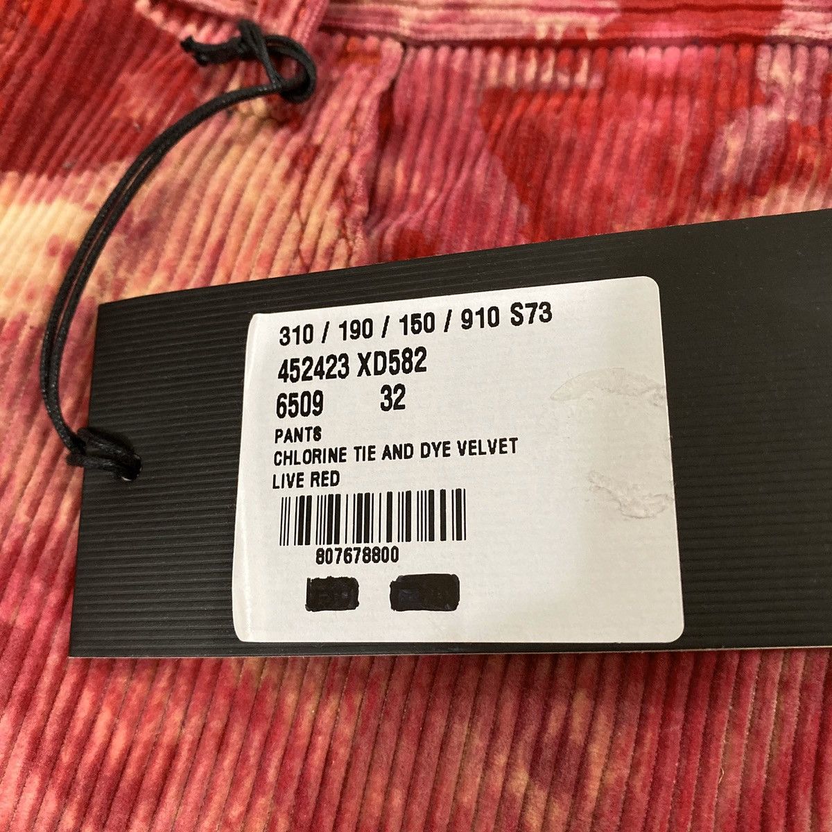 Gucci Gucci Bleached Tie-dye Corduroy Velvet Pants Size US 32 / EU 48 - 15 Thumbnail