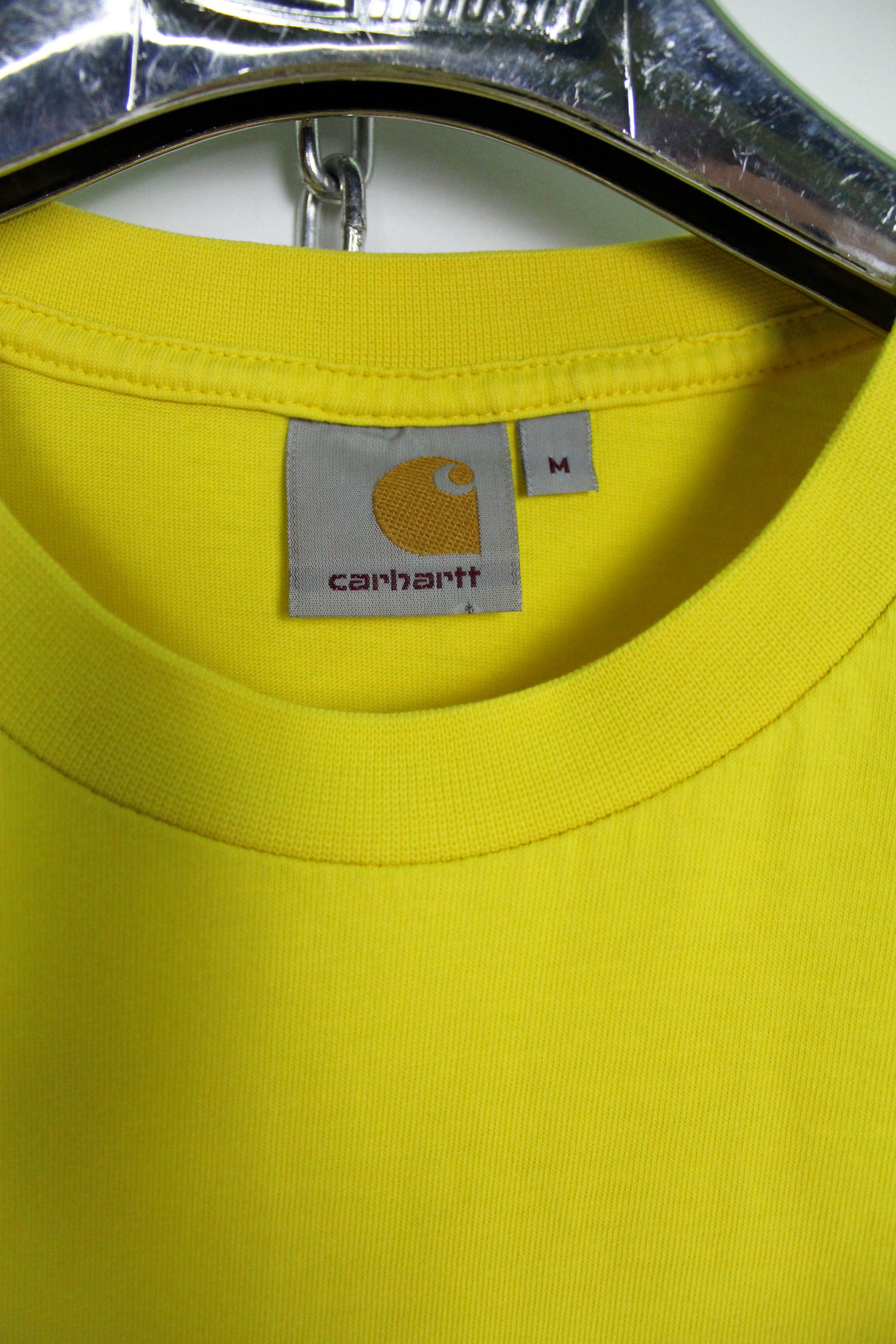 Carhartt Carhartt Yellow S/S Script Chest Logo T-shirt Size M Size US M / EU 48-50 / 2 - 7 Thumbnail