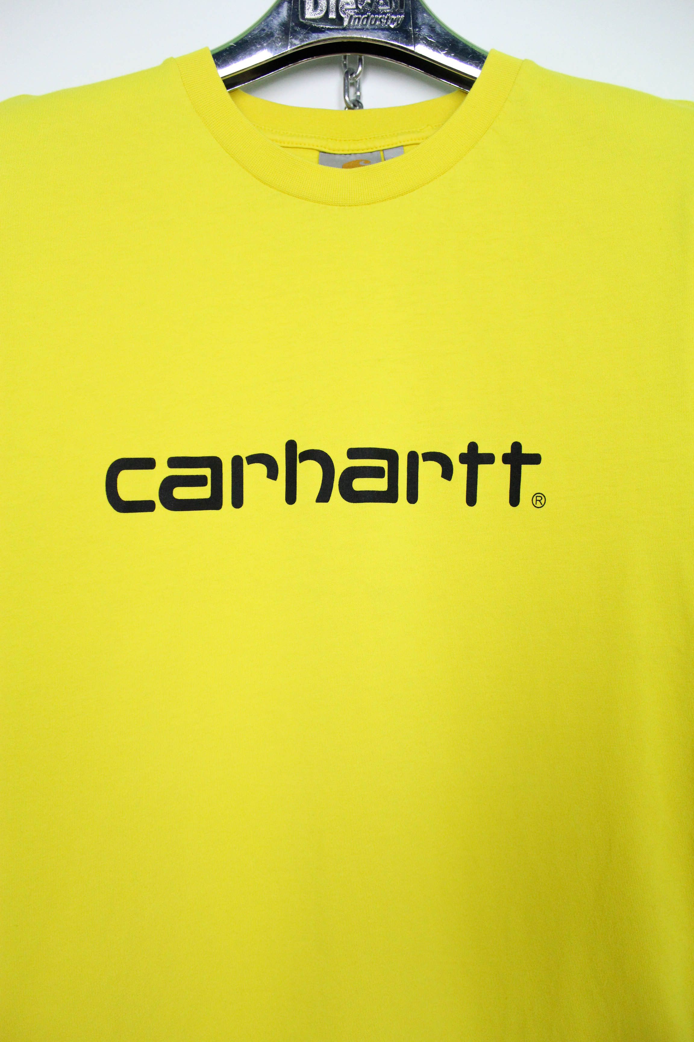Carhartt Carhartt Yellow S/S Script Chest Logo T-shirt Size M Size US M / EU 48-50 / 2 - 3 Thumbnail