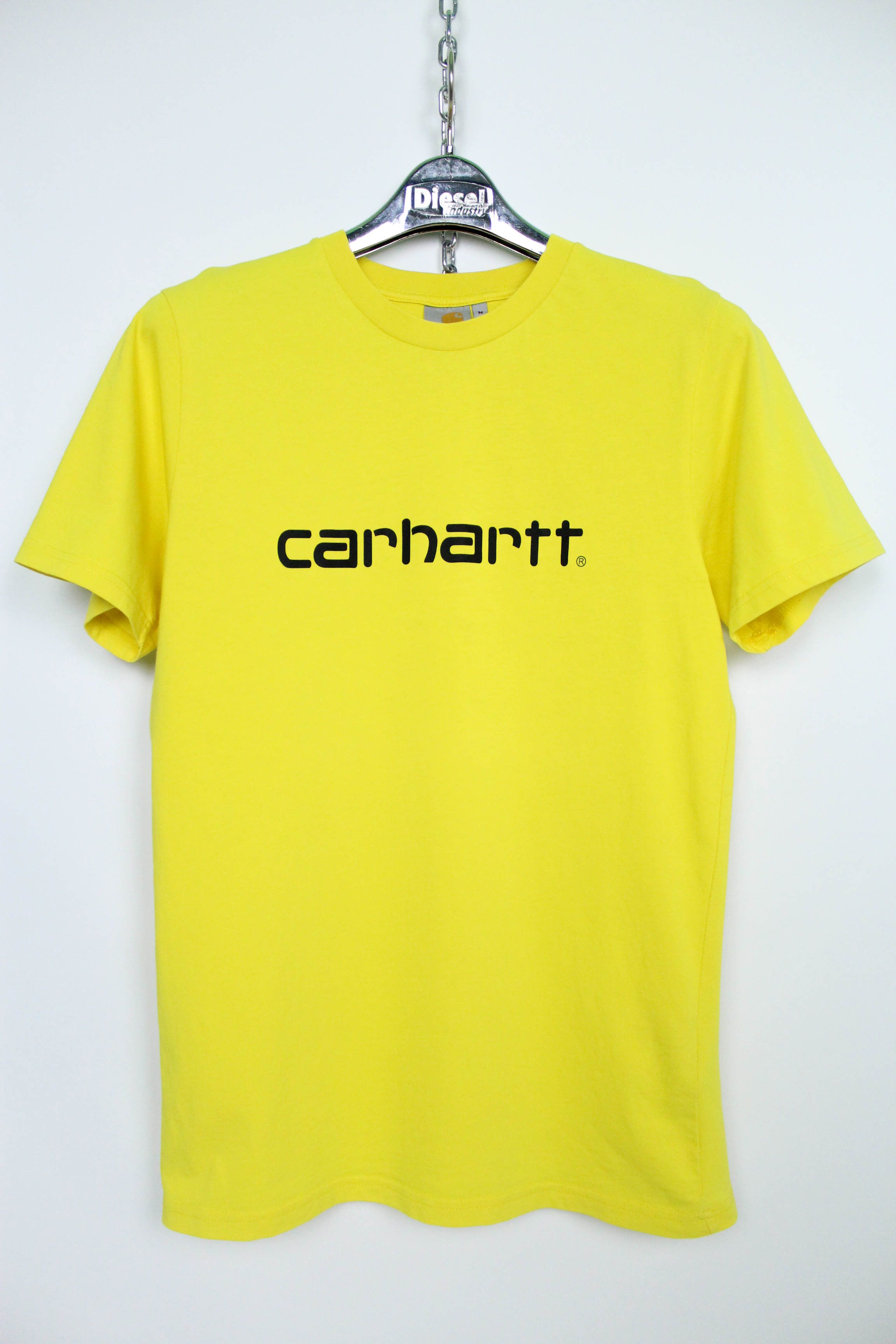 Carhartt Carhartt Yellow S/S Script Chest Logo T-shirt Size M Size US M / EU 48-50 / 2 - 1 Thumbnail