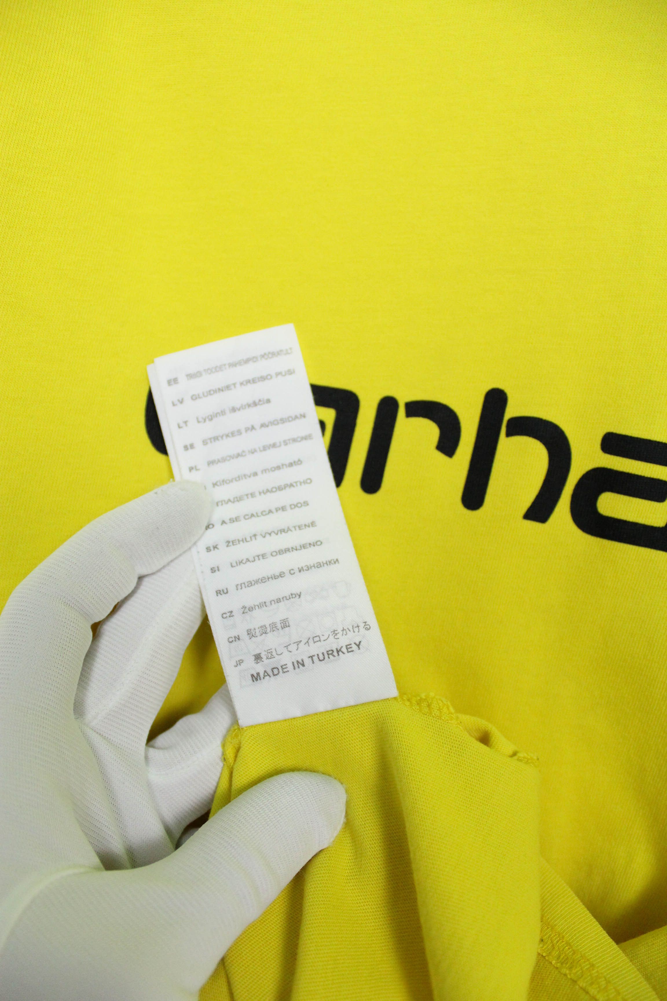 Carhartt Carhartt Yellow S/S Script Chest Logo T-shirt Size M Size US M / EU 48-50 / 2 - 9 Thumbnail