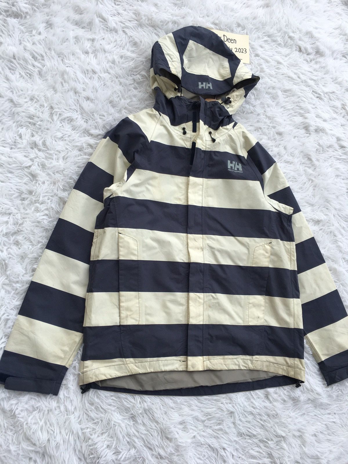 Helly Hansen Rare Helly Hansen Stripes Nylon Windbreaker Size US M / EU 48-50 / 2 - 3 Thumbnail