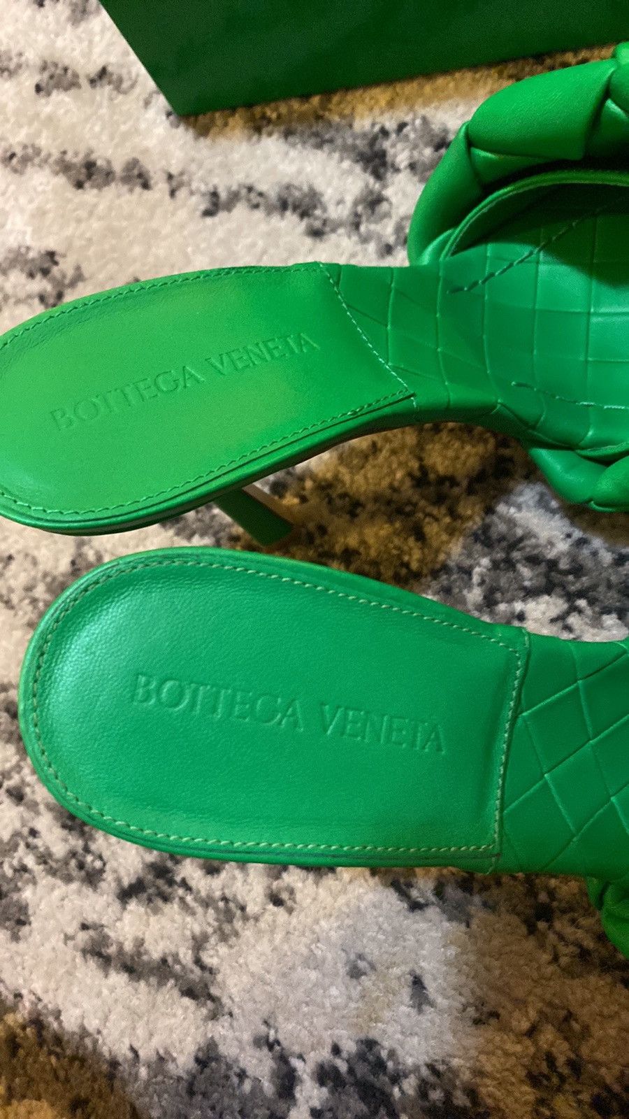 Bottega Veneta Lido Slide Sandal size 38
