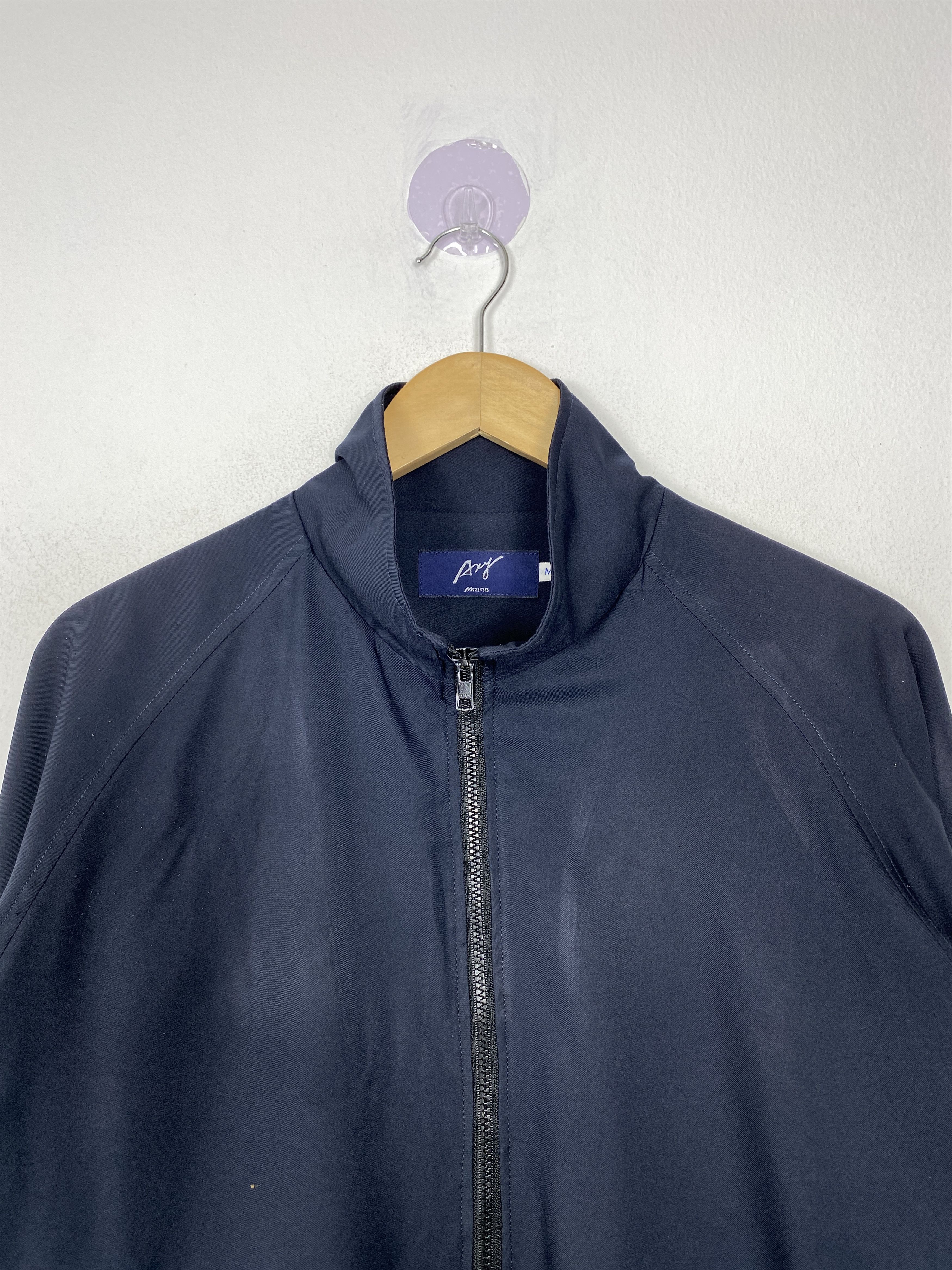 Mizuno × Vintage Vintage Mizuno Zip Up Jacket Size US M / EU 48-50 / 2 - 2 Thumbnail