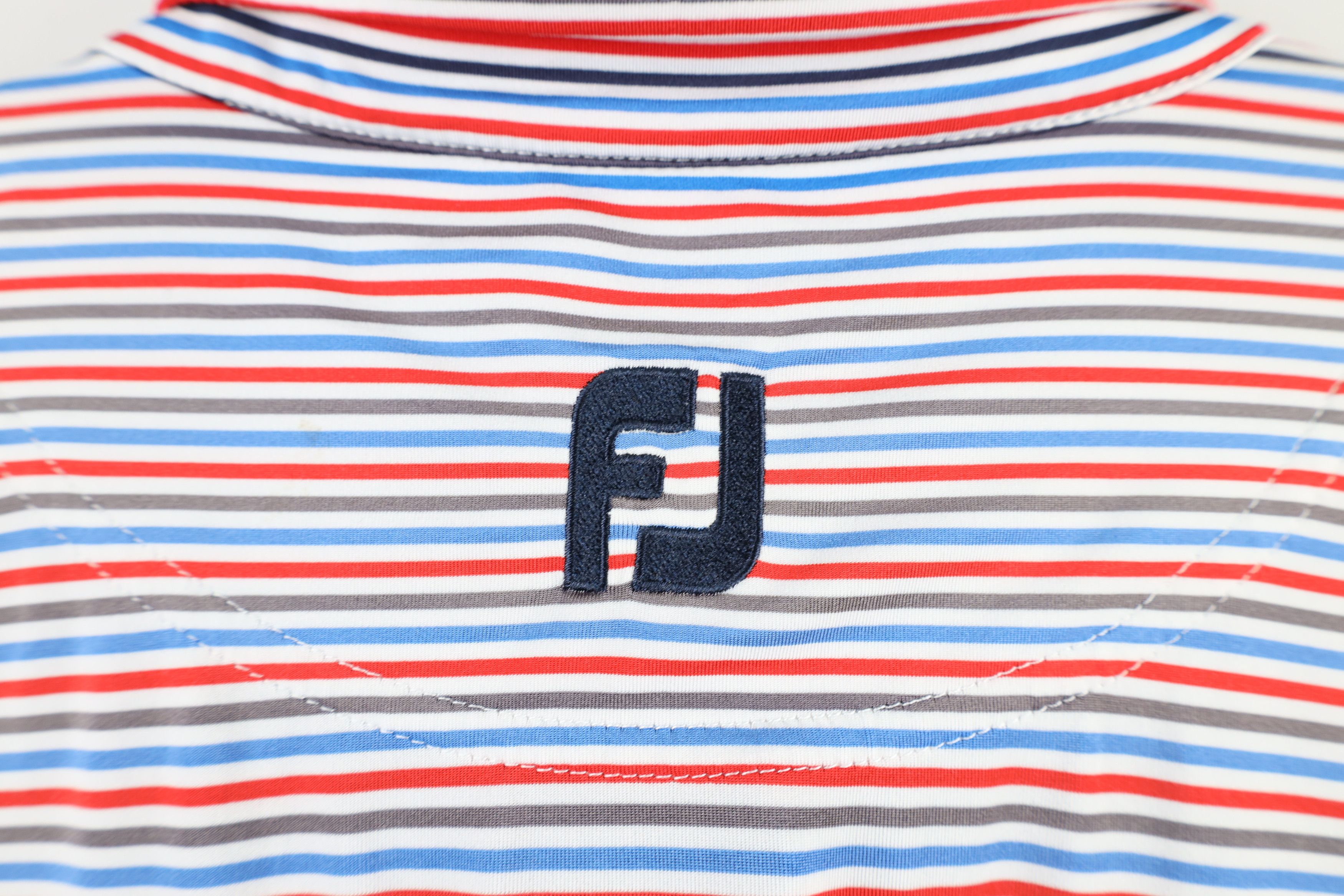 Footjoy × Vintage FootJoy Short Sleeve Collared Golfing Golf Polo Shirt Size US XL / EU 56 / 4 - 7 Thumbnail