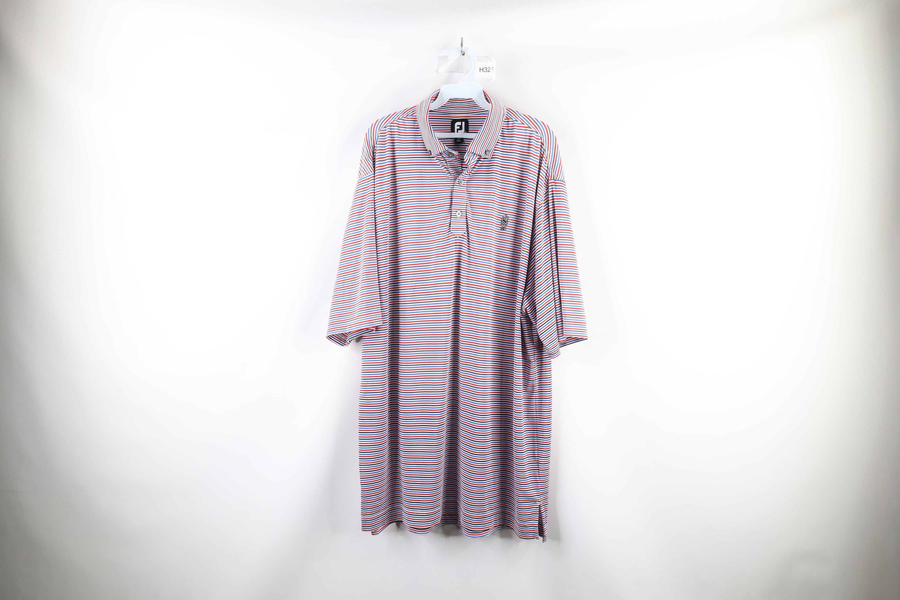 Footjoy × Vintage FootJoy Short Sleeve Collared Golfing Golf Polo Shirt Size US XL / EU 56 / 4 - 1 Thumbnail