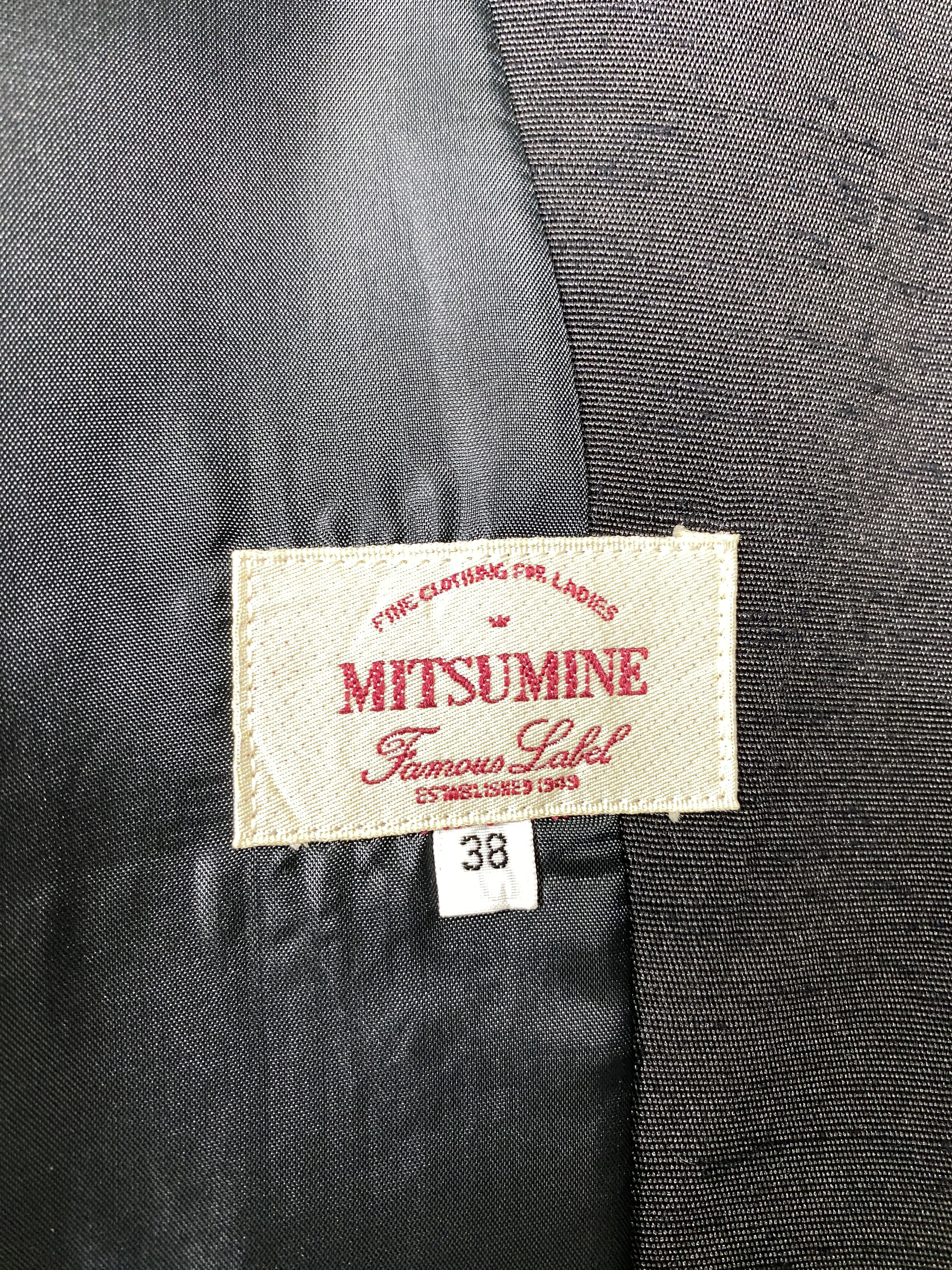 Japanese Brand Vintage Mitsumine Coat Blazer Jacket J1610 Size US S / EU 44-46 / 1 - 9 Thumbnail