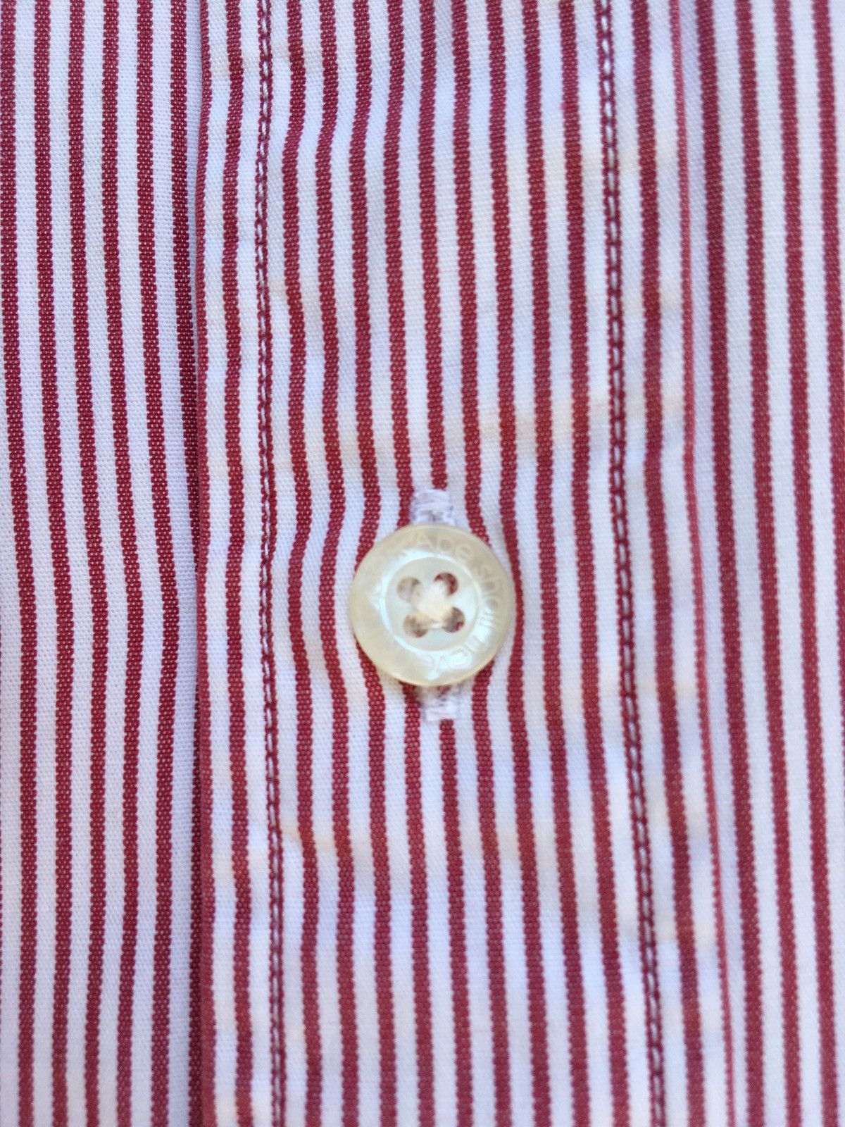 Bape One Point Striped BD Shirt Size US M / EU 48-50 / 2 - 8 Thumbnail