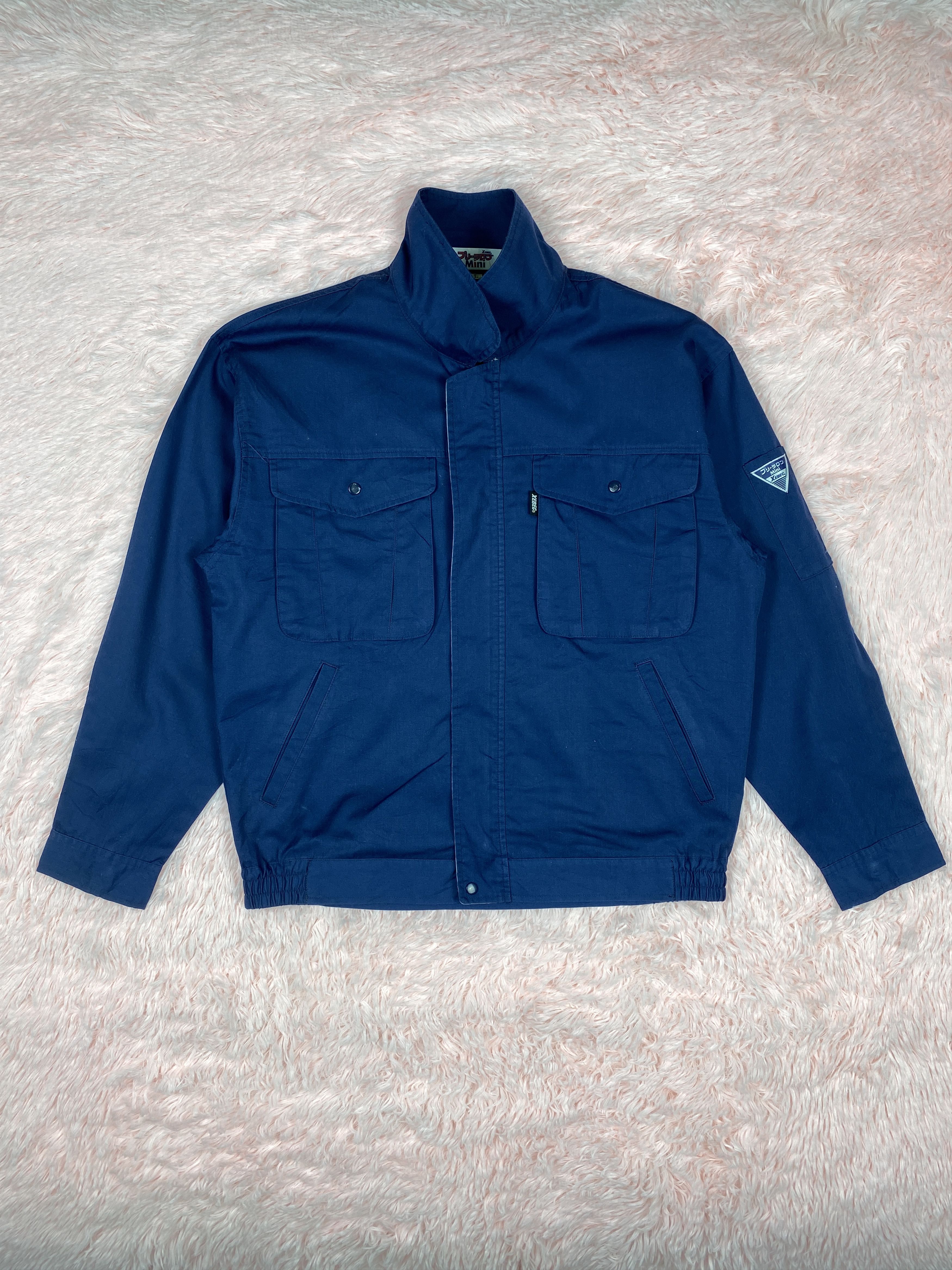Japanese Brand × Vintage Vintage Japanse Brand Zip Up Jacket Size US S / EU 44-46 / 1 - 1 Thumbnail